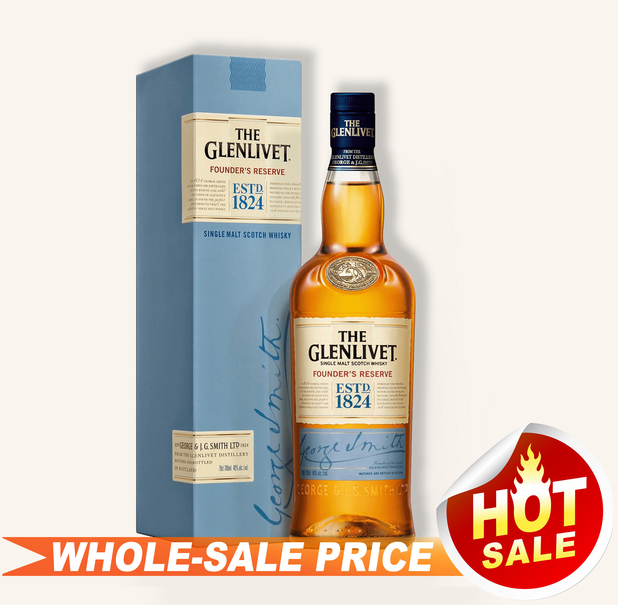 The Glenlivet Founder's Reserve Single Malt Scotch Whisky