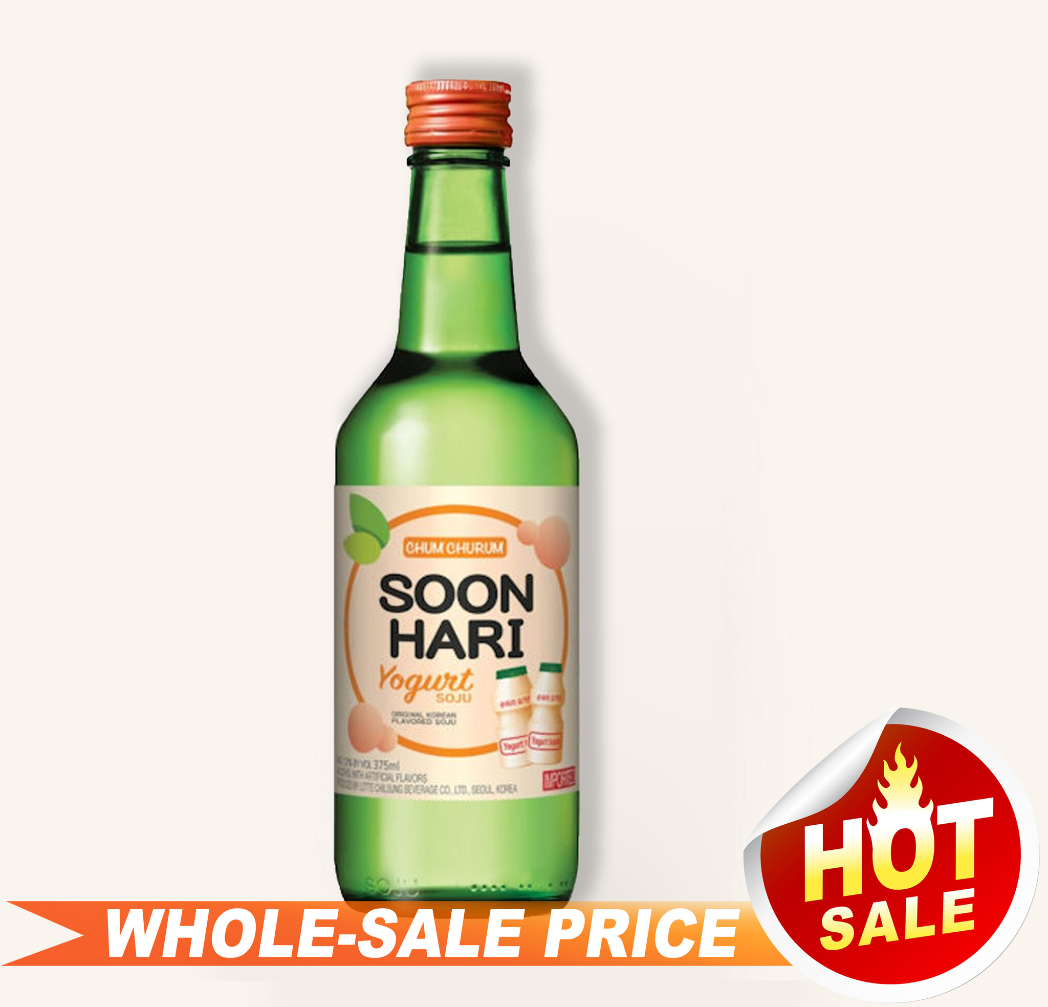 Soon Hari Yogurt Soju 375ml 4 Free Delivery Uncle Fossil Wine&Spirits