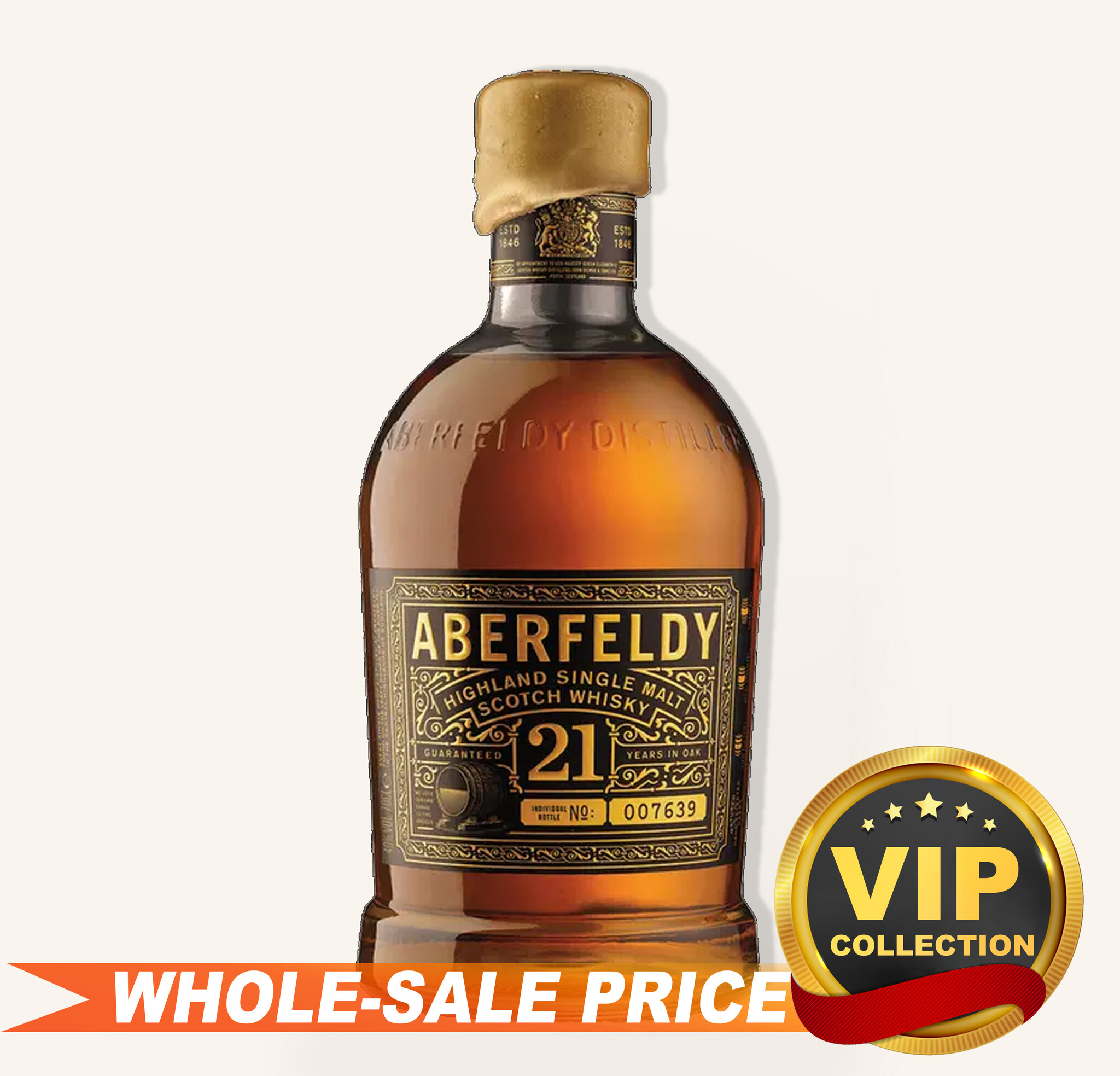 Aberfeldy 21 Yr Highland Single Malt Scotch Whisky $199 - Uncle