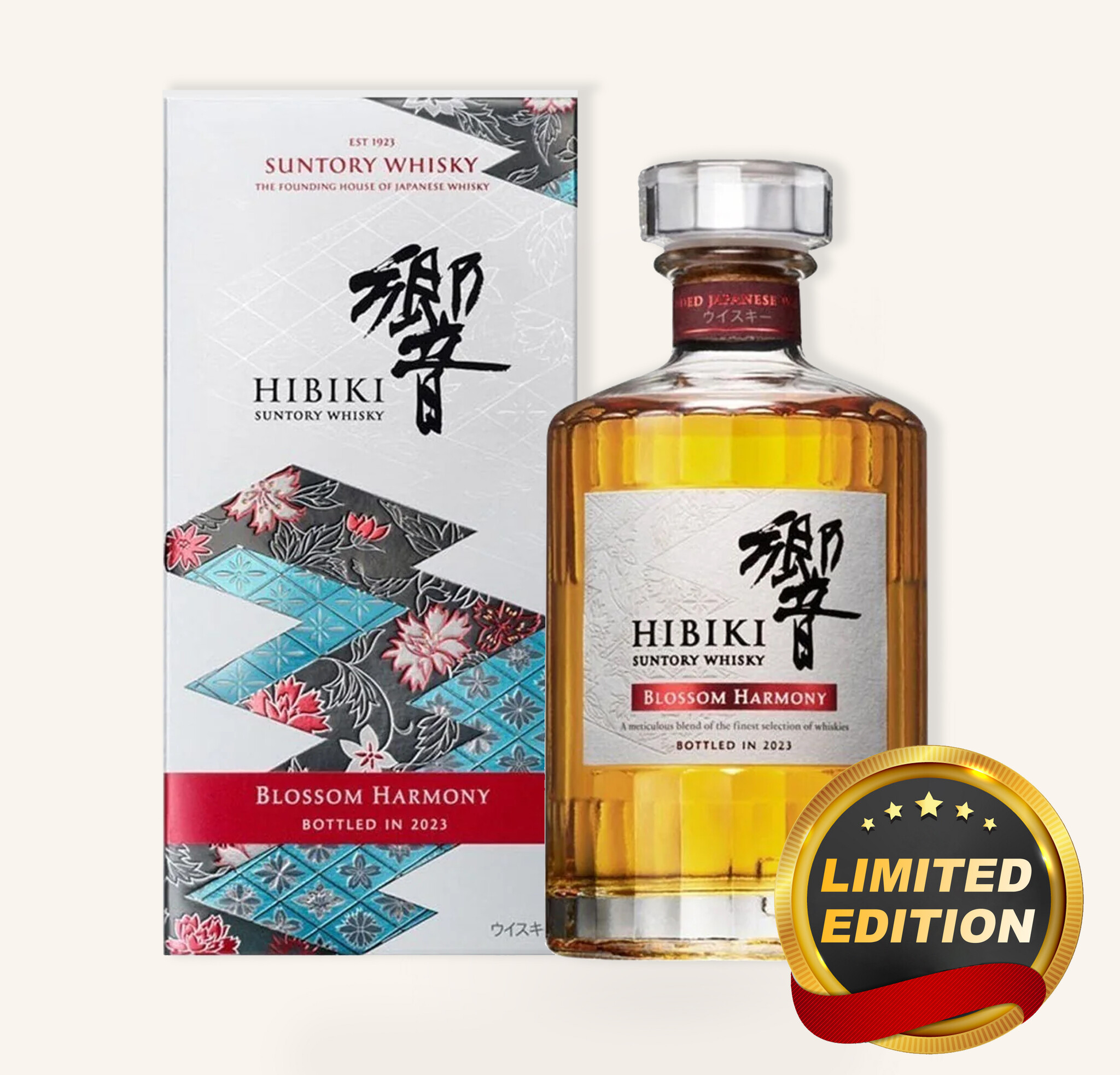 Hibiki Blossom Harmony Blended Japanese Whisky 2023 Limited Edition