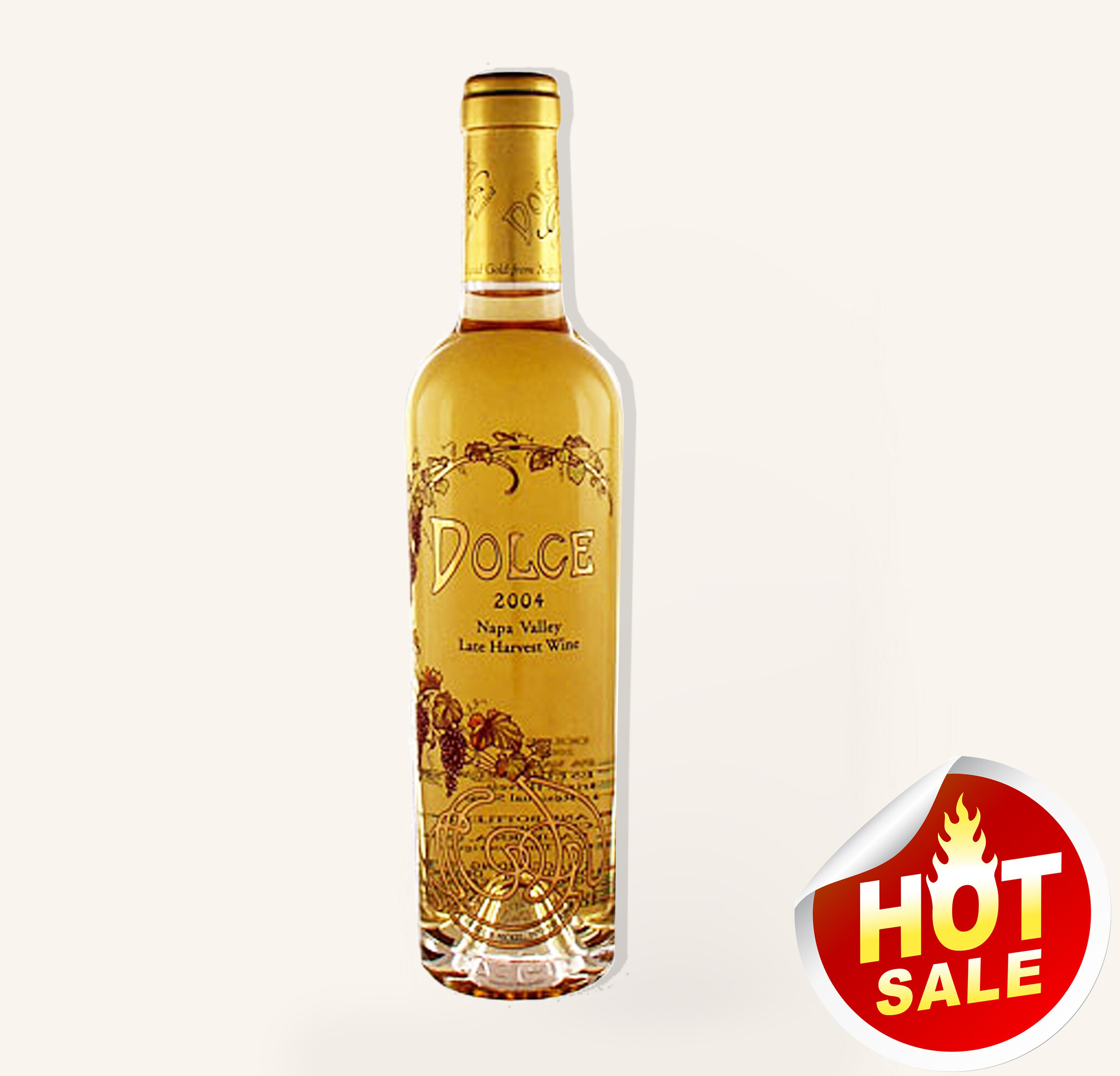 Dolce Napa Valley Late Harvest Wine 2004 375ml 85 Uncle Fossil Wine&Spirits