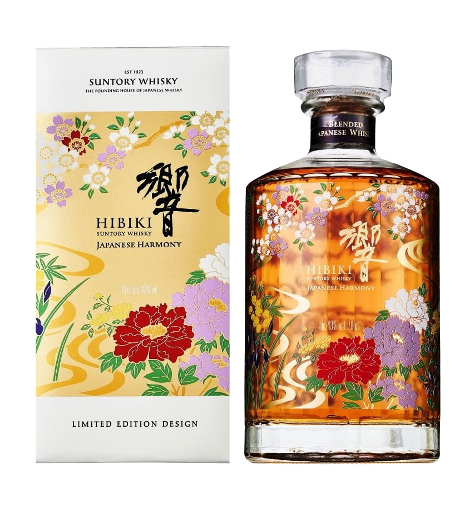 Hibiki Kacho Fugetsu Limited Blended Japanese Whisky 響 花鳥風月 