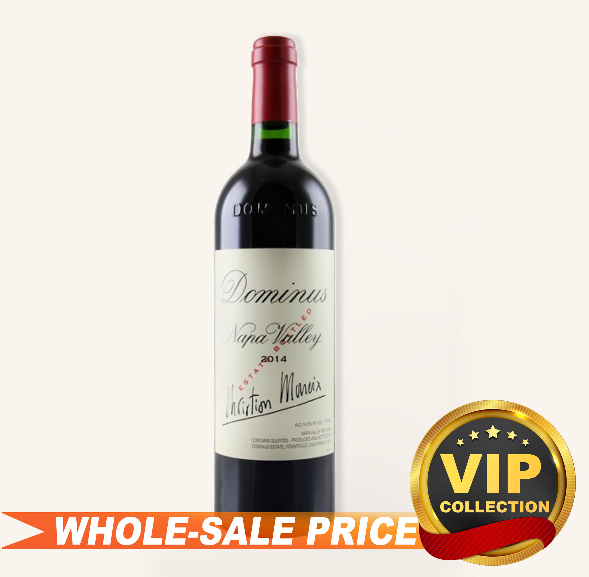 Dominus Estate Napa Valley Red Wine 1997 750ml $366 - Uncle Fossil