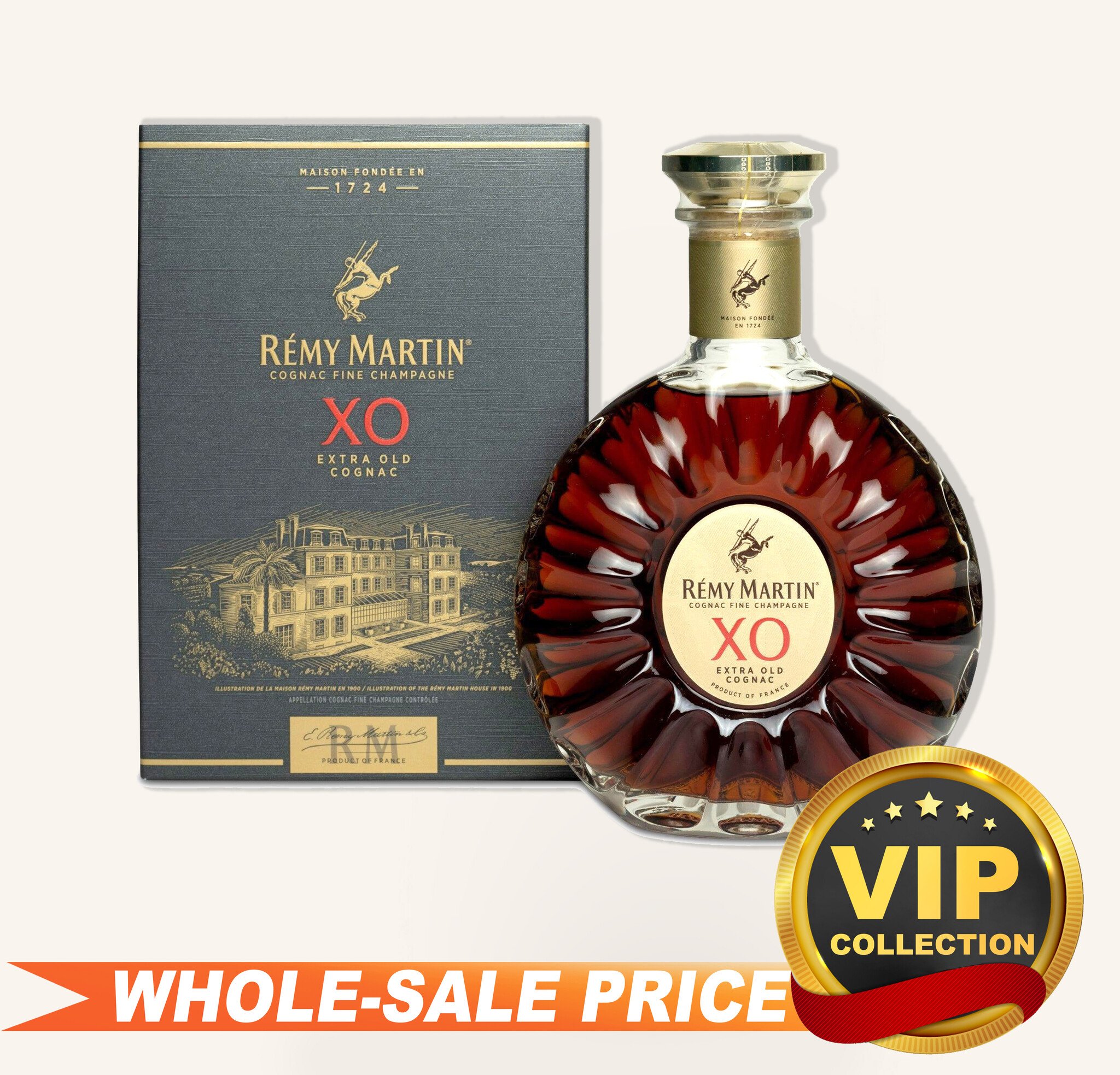 Cognac, Remy Martin VSOP, 1L - Michael's Wine Cellar