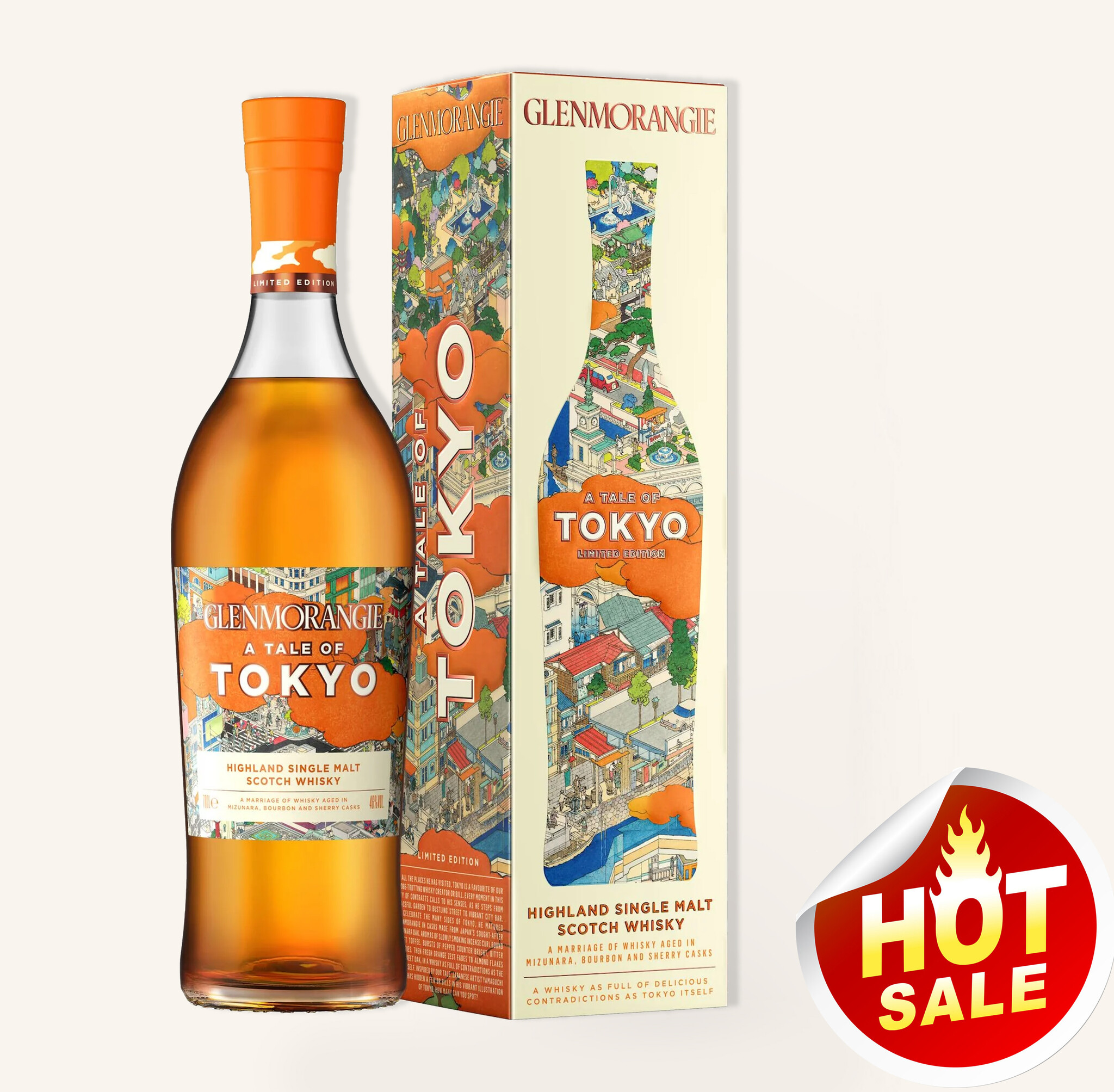 Glenmorangie A Tale of Tokyo Single Malt Scotch Whisky 750ml 109 Uncle Fossil Wine&Spirits