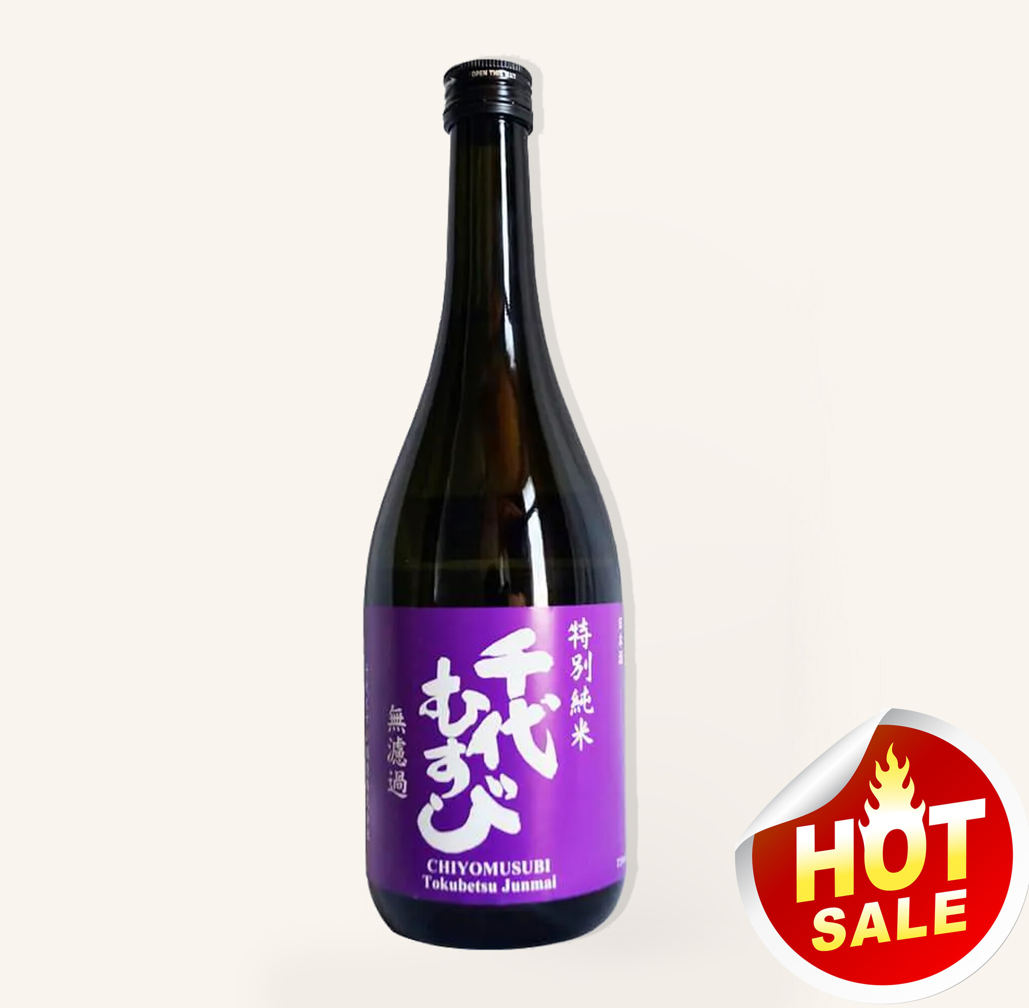 Chiyomusubi Toku Junmai Sake 特别纯米720ml $36