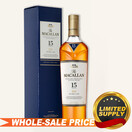 Macallan 15Yr Double Cask Single Malt Scotch Whisky $158 FREE