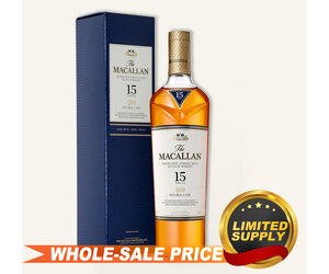 Macallan 15Yr Double Cask Single Malt Scotch Whisky $158 FREE