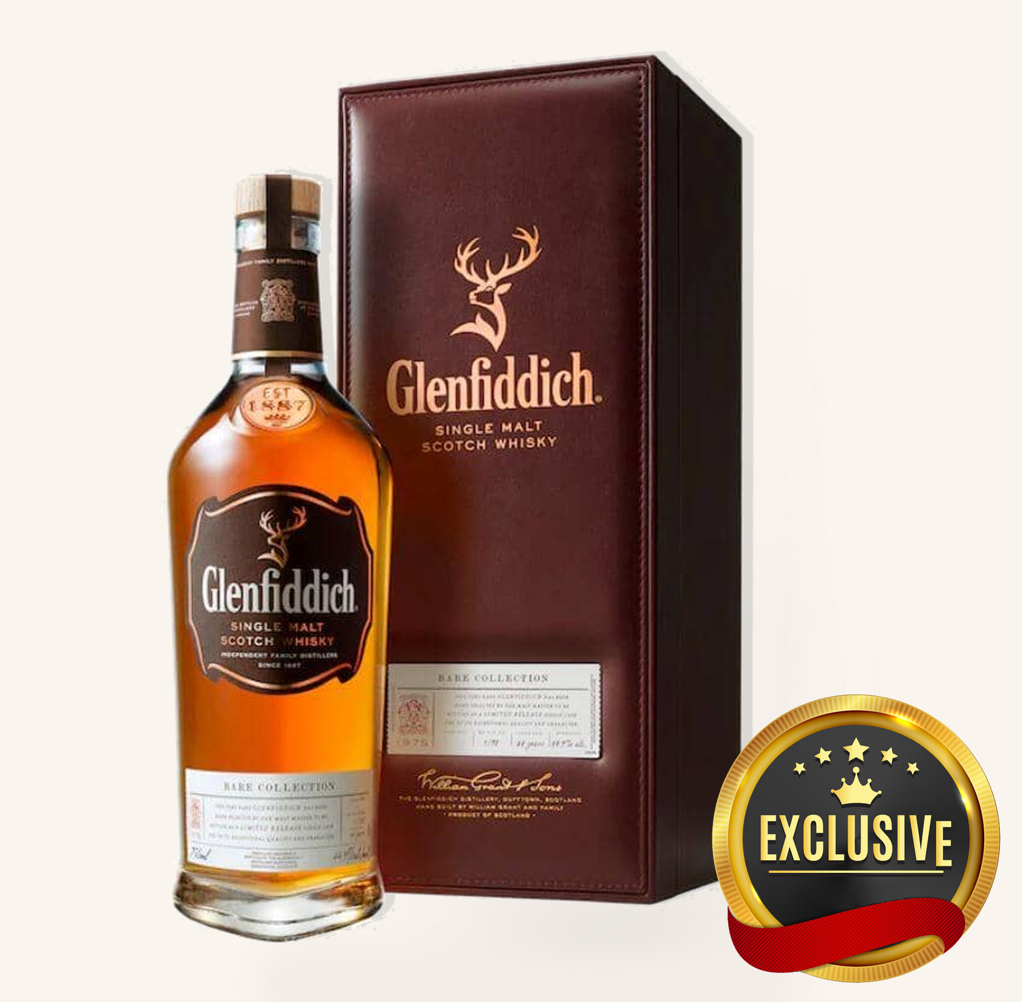 Glenfiddich cask 5114 Single Malt Hogshead Vintage 1975 750ml