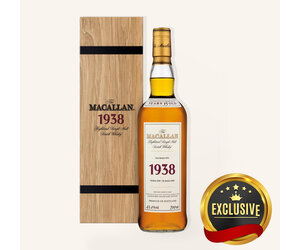 The Macallan Fine & Rare Vintage Single Malt Scotch Whisky 1938