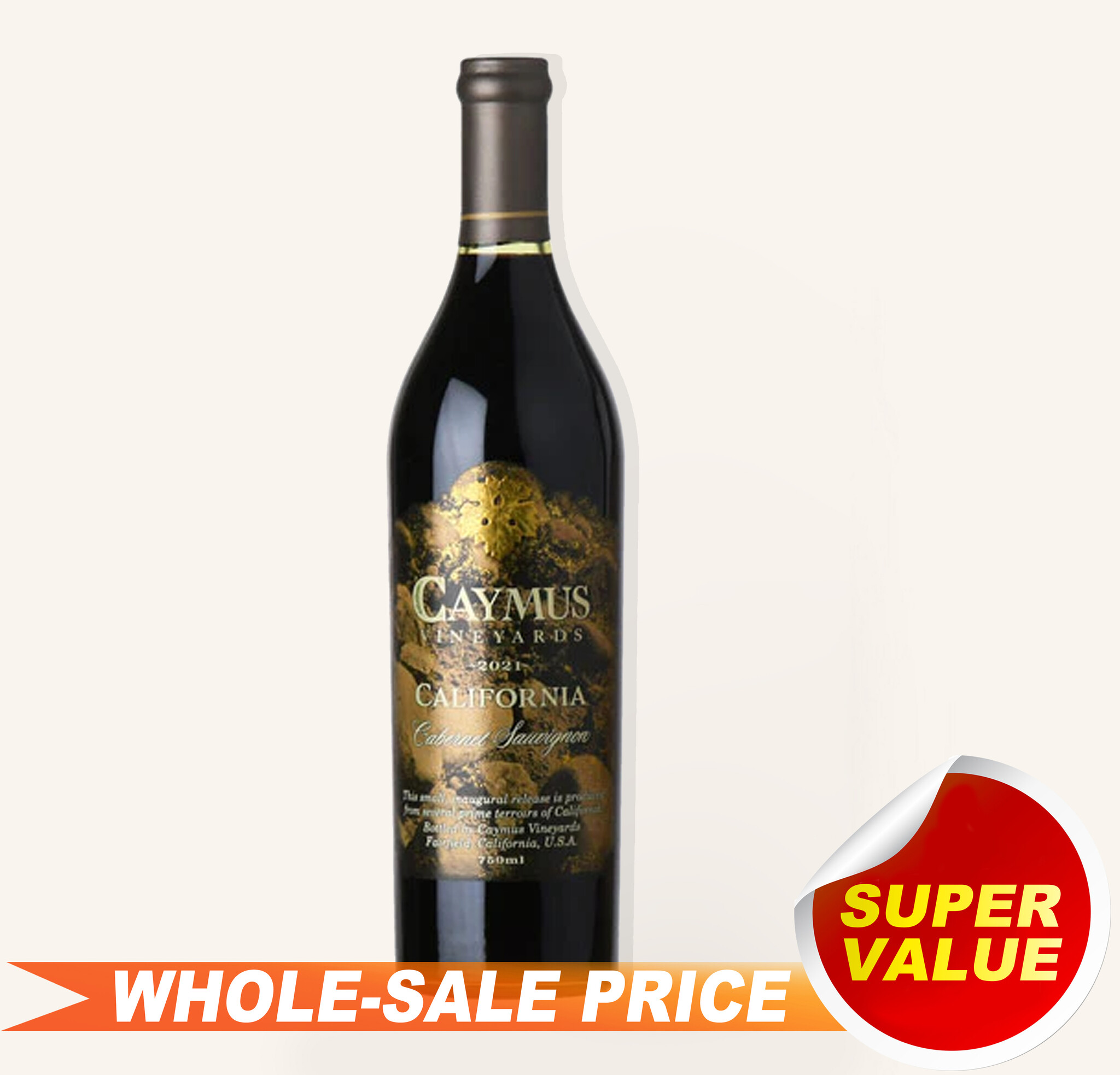 Caymus 2022 Cabernet Sauvignon California Red Wine 750ml 39 Uncle Fossil Wine Spirits