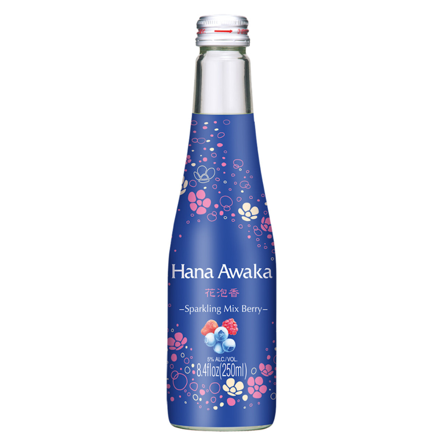 送料無料 通販 ファッション Awaka Hana Ozeki Sparkling 混合莓 大關花泡香清酒 Berry Sake 日本酒