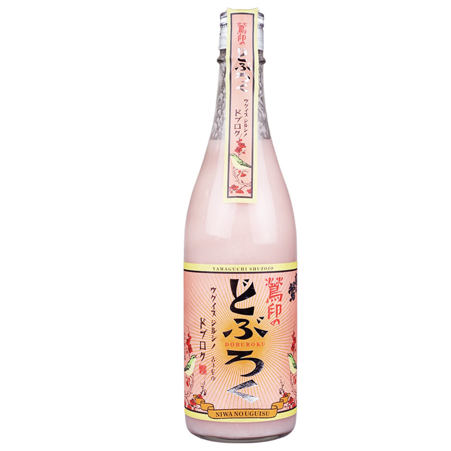 Niwa no Uguisu Doburoku Pink 720ml 丹羽鶯鶯粉色无無濾清清酒$27 