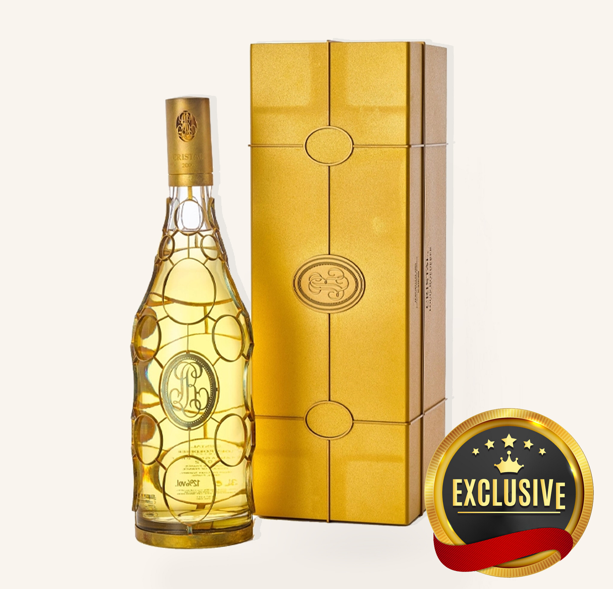Louis Roederer 2002 Cristal Orfevres Gold Medallion 3L Louis Roederer 2002 Cristal Orfevres Gold Medallion 3L