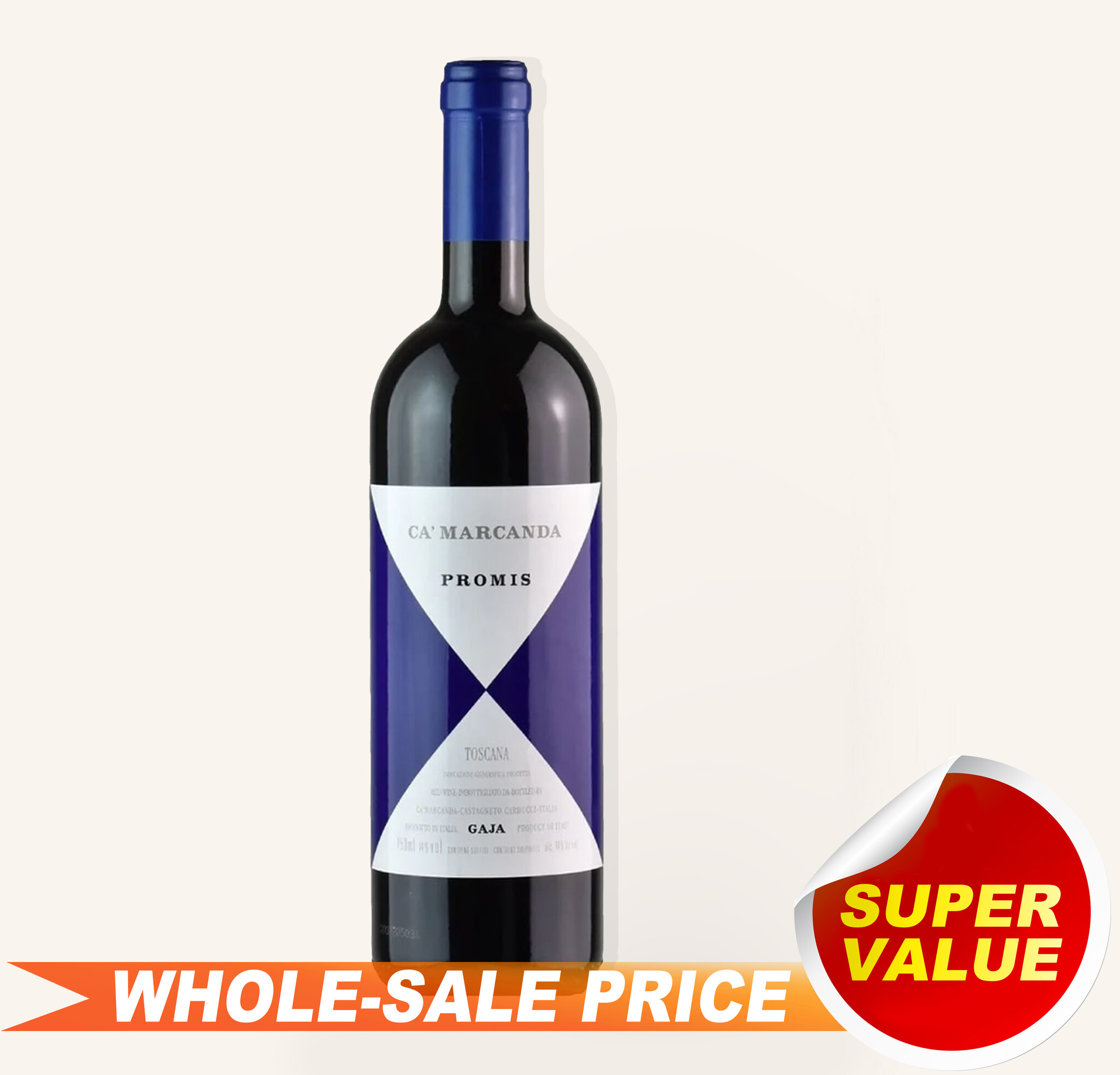 ワイン CA' MARCANDA PROMIS 2017 1500ml Ca' Marcanda (Gaja) Toscana Promis IGT 2017 1.5Ltr - Buy