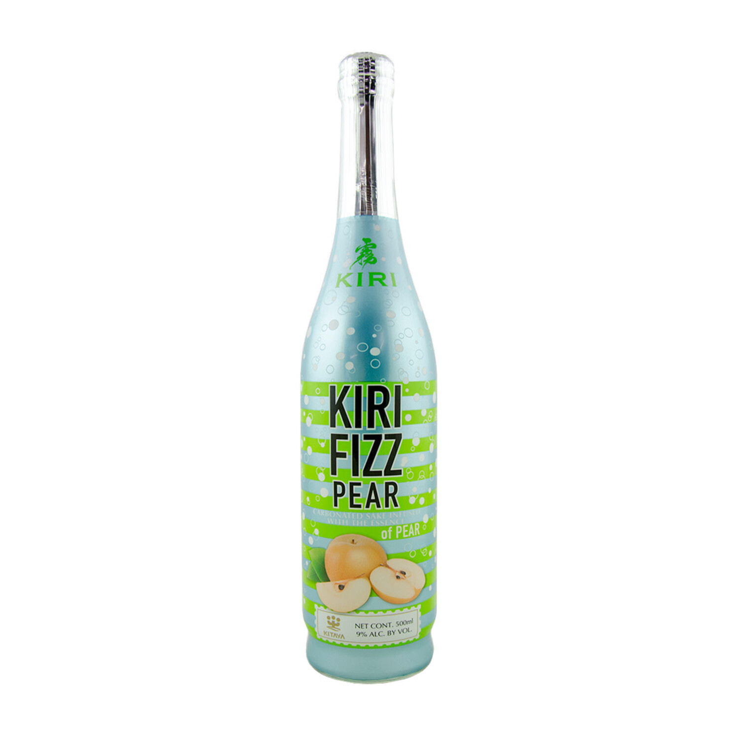 日本酒 No.6 clear sparkling collection Kitaya Kiri Fizz Pear Sparkling Sake 500ml $18 - Uncle