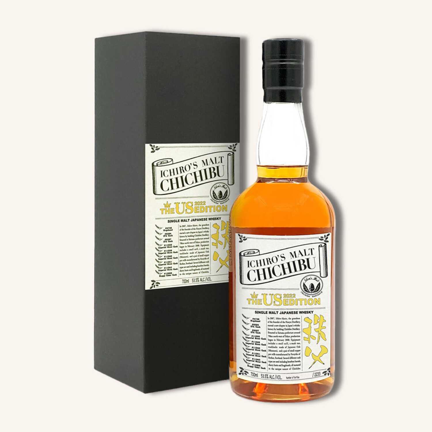 Ichiro's Malt Chichibu 2022 The US Edition Single Malt Ichiro's Malt Chichibu 2022 The US Edition Single Malt