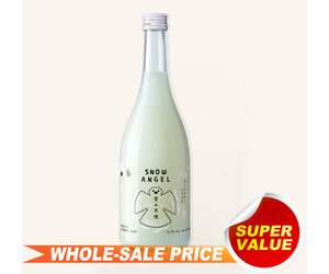 ※最終価格※THE SHISHIKUI SENAKA/ホワイト　新品未使用 Yuki Nigori White Peach Sake 375ml $9 - Uncle Fossil Wine&Spirits
