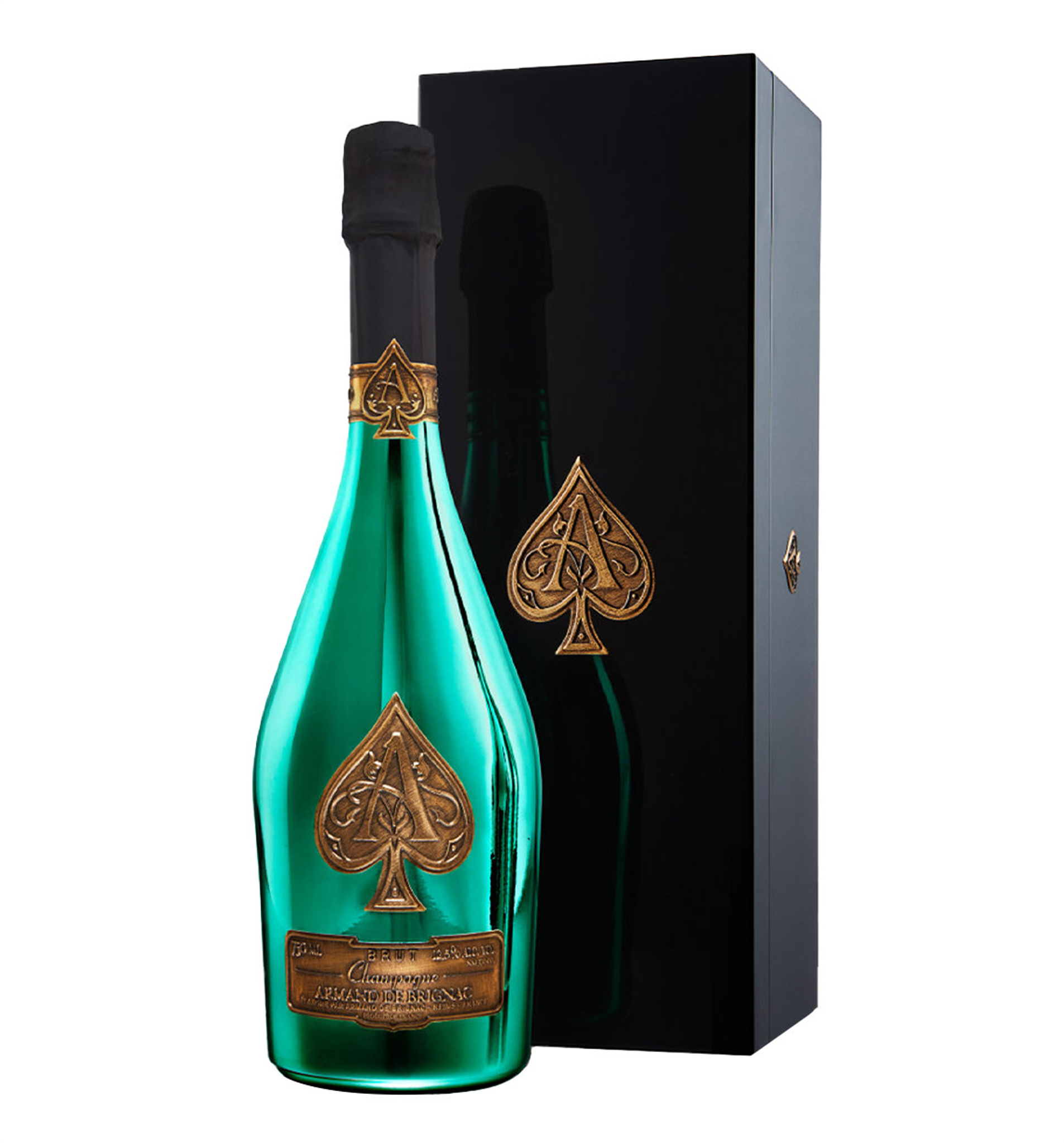 Armand de Brignac Champagne Brut Green 750ml (Ace of Spades Armand de Brignac Champagne Brut Green 750ml (Ace of Spades