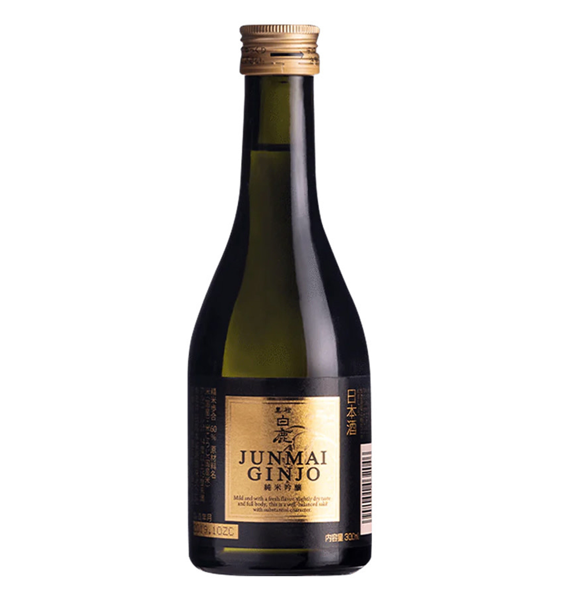 Hakushika Junmai Ginjo Sake 300ml 白鹿纯米吟酿$10 - Uncle Hakushika Junmai Ginjo Sake 300ml 白鹿纯米吟酿$10 - Uncle