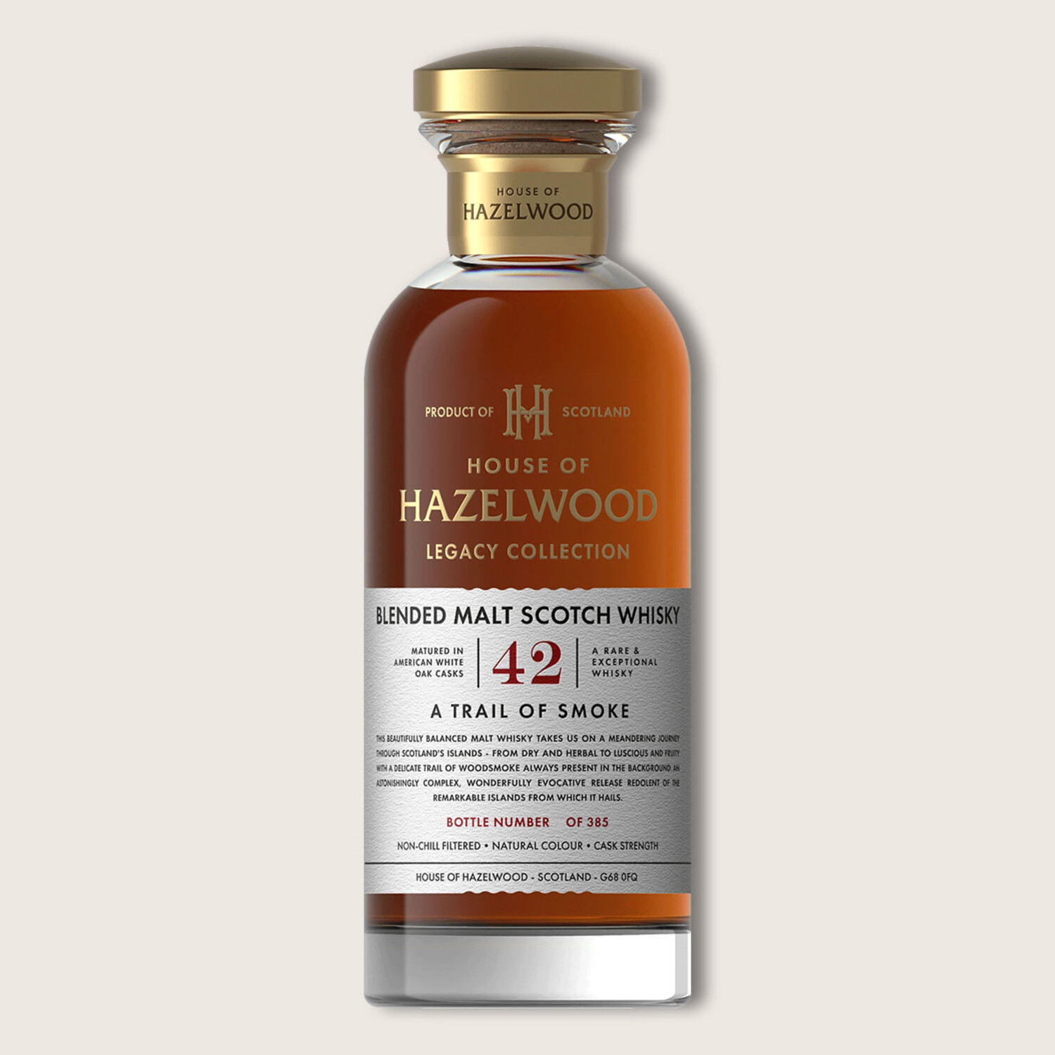 House of Hazelwood Legacy Collection A Trail Of Smoke 42 Yr $2899