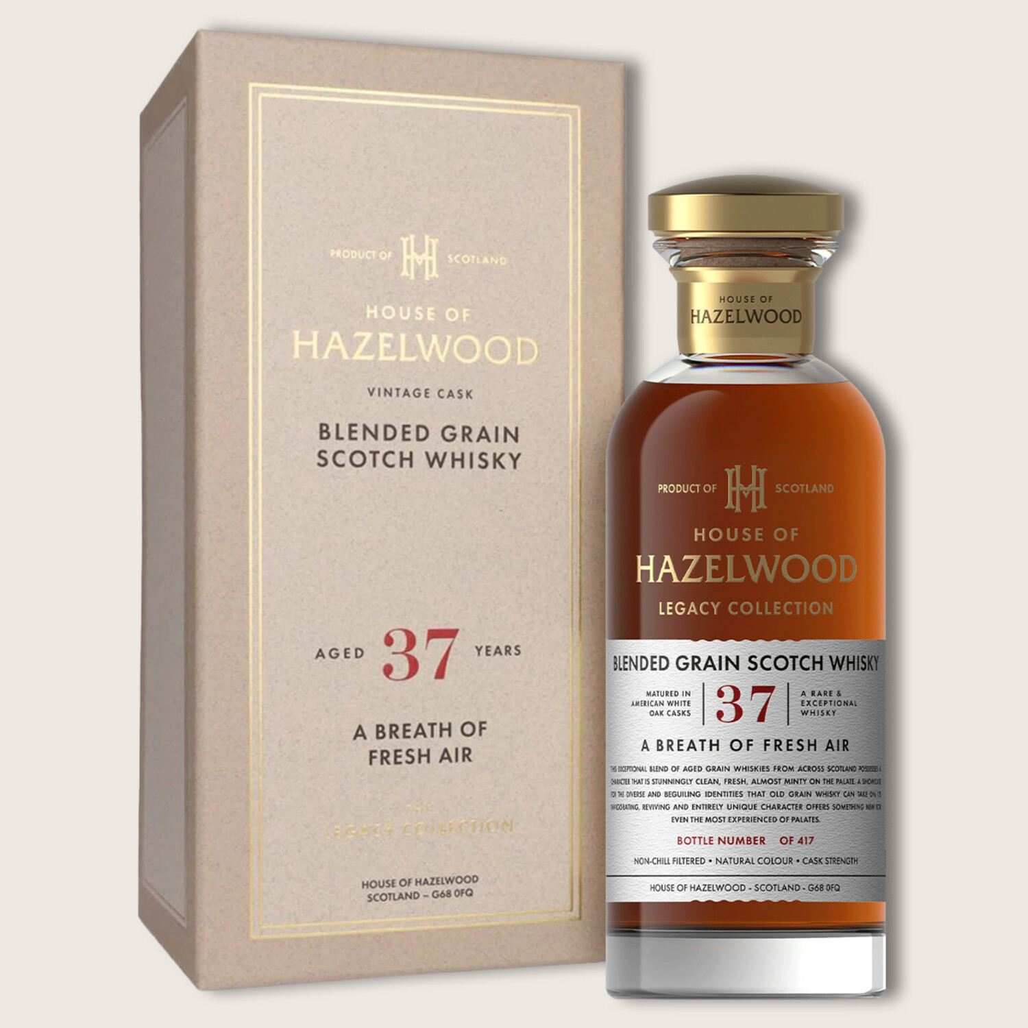 House Of Hazelwood Breath Fresh Air Blended Scotch Whisky 700ml