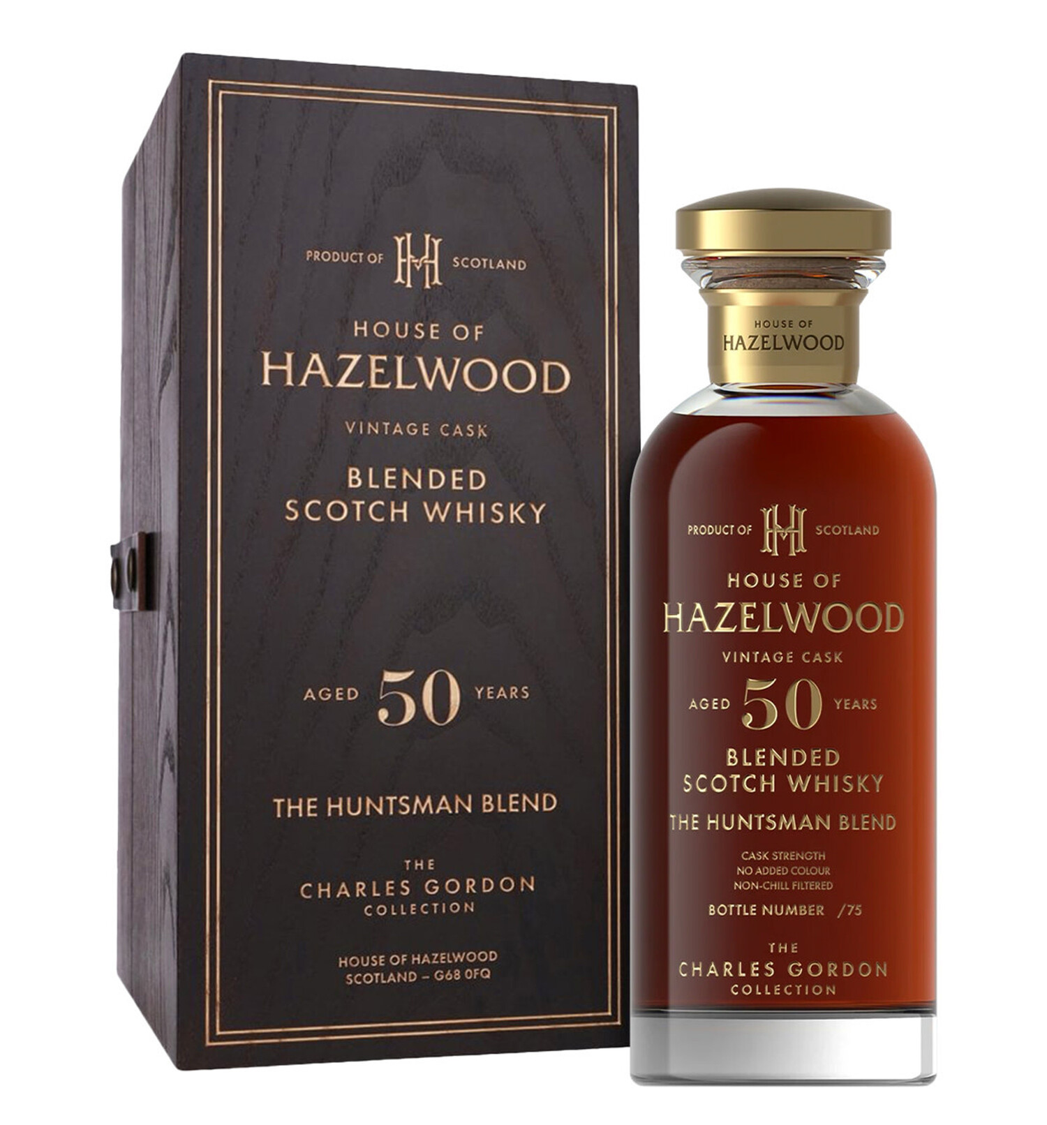 House Of Hazelwood 50 Yr Blended Malt Scotch Whiskey $8999 House Of Hazelwood 50 Yr Blended Malt Scotch Whiskey $8999