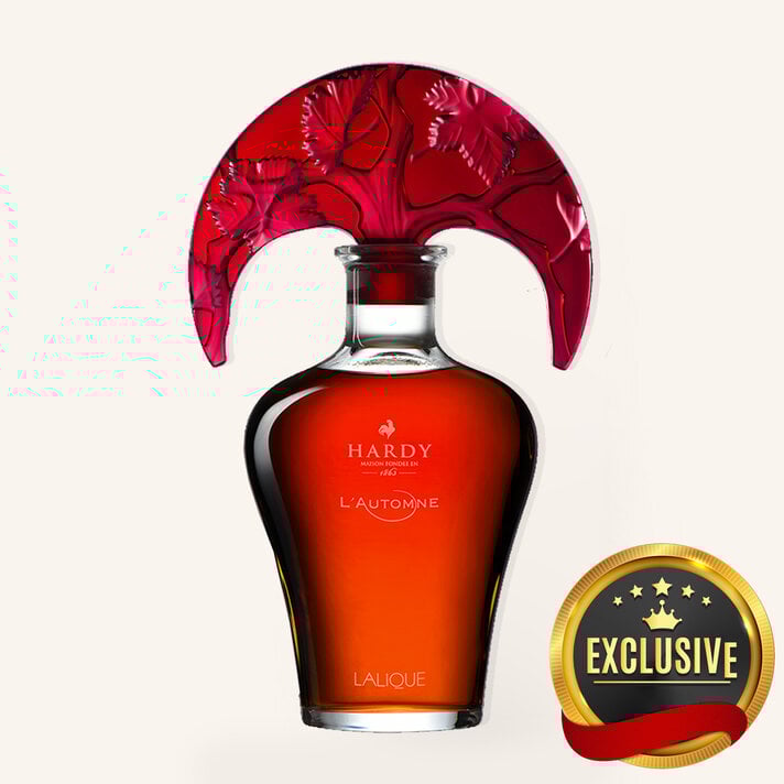 A.HARDY Hardy Cognac クリスタルデキャンタ 700ml 空瓶 A.HARDY Hardy