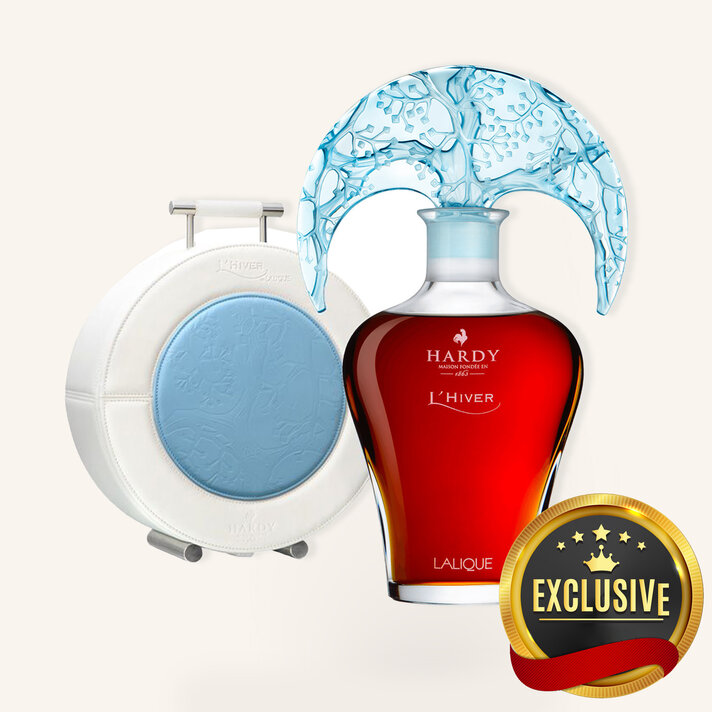 A.HARDY Hardy Cognac クリスタルデキャンタ 700ml 空瓶 ハーディ クリスタル デキャンタ 700ml 40％ ブランデー