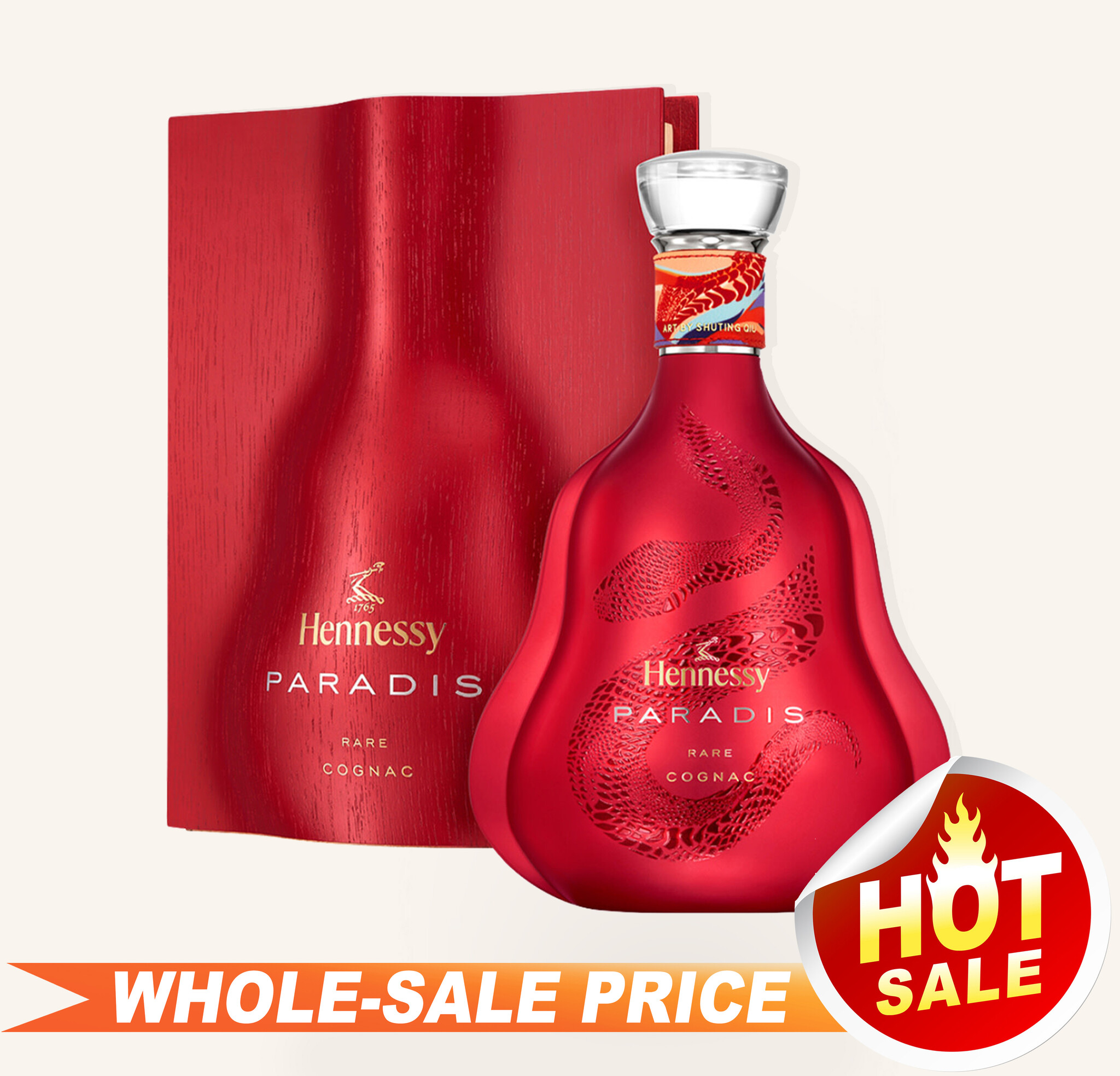 【オンライン限定商品】  Year Paradis Hennessy Of Cognac Edition Limited 2025 Snake ブランデー
