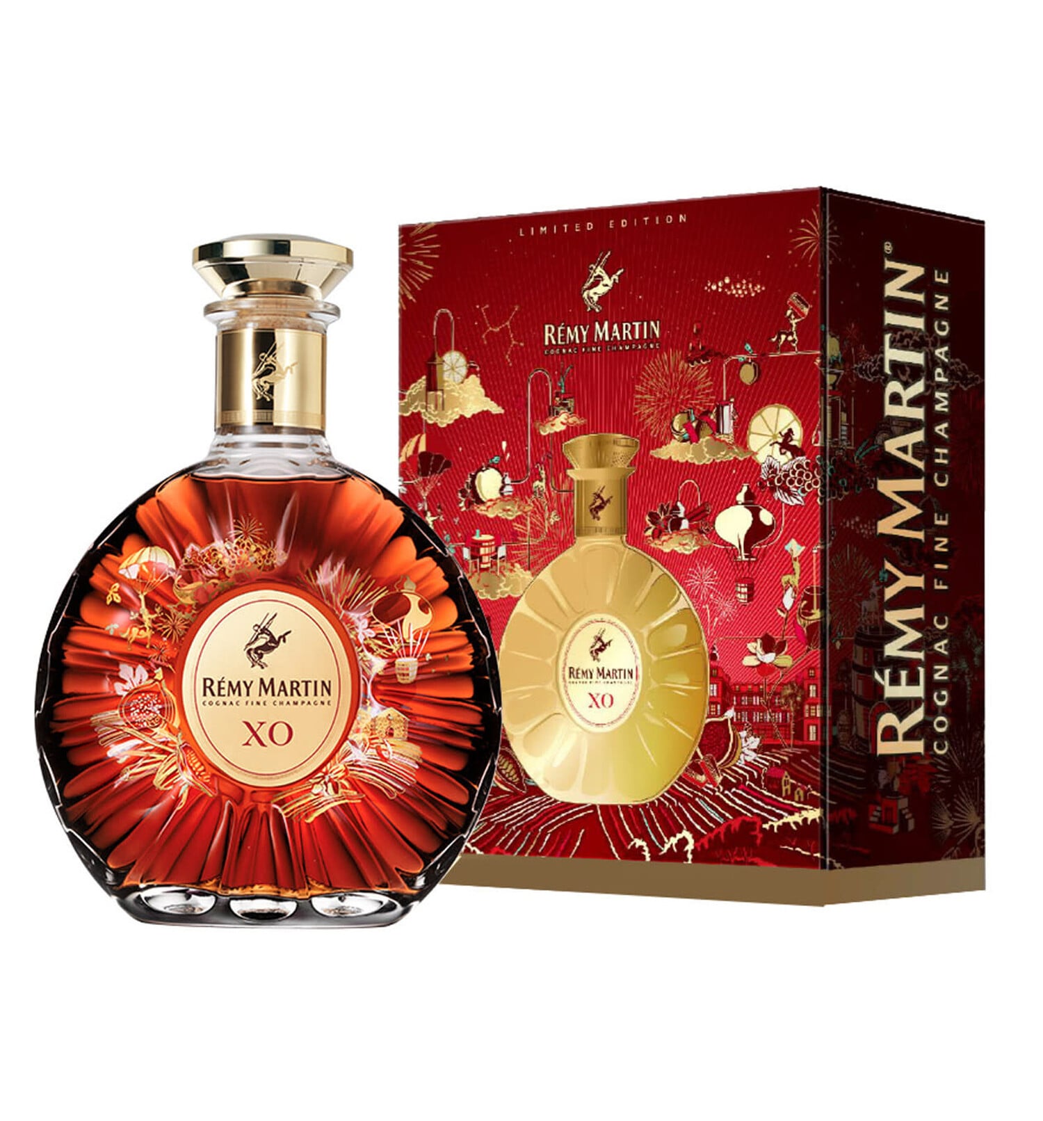 Pink Remy Martin Remy Martin XO Red Chinese New Year Limited Edition 2022 750ml $181 ...
