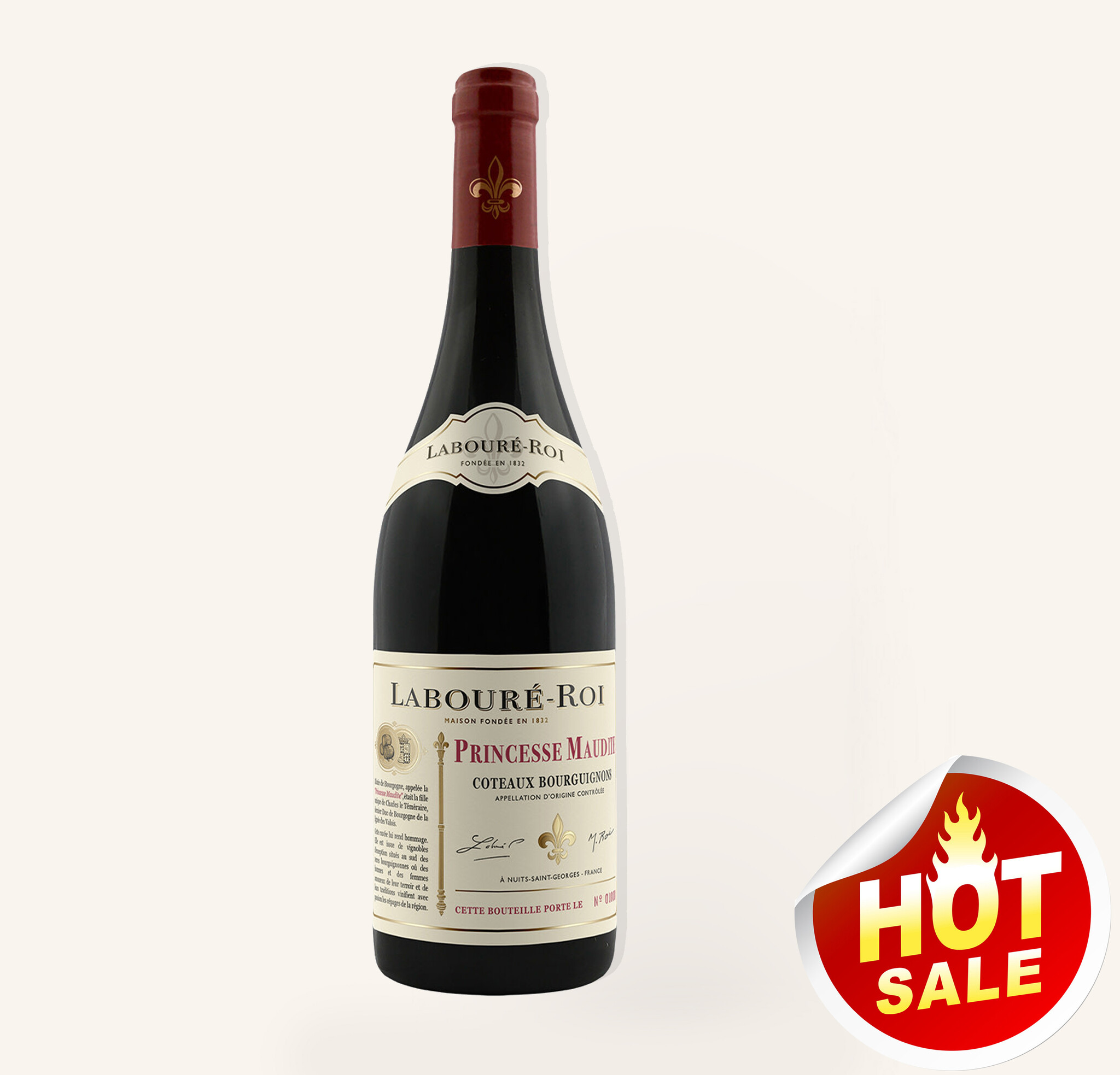 1992 LABOURE・ROI BOURGOGNE ROUGE CHABLIS Laboure Roi Coteaux Bourguignons Rouge 2022 750ml $21
