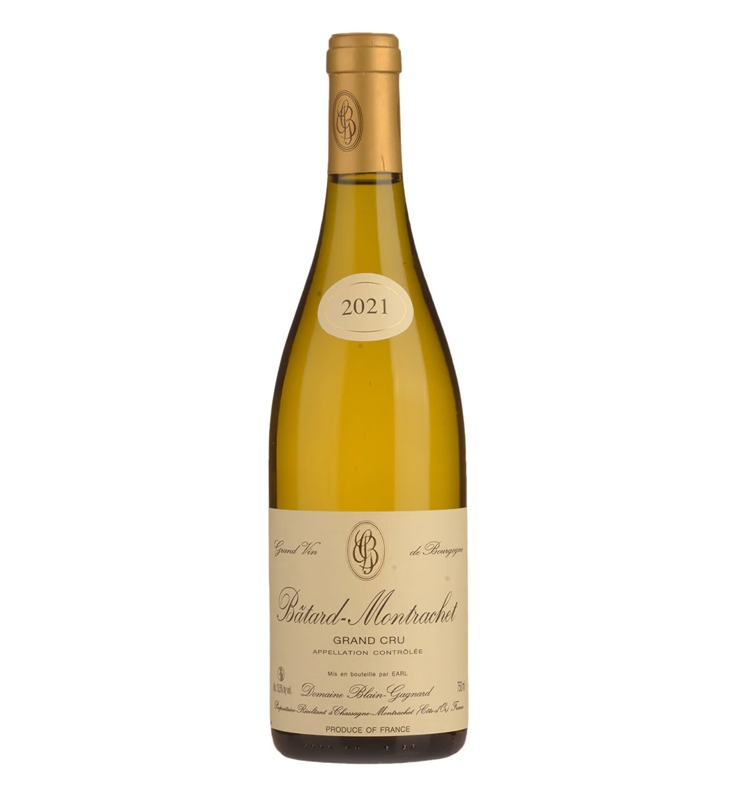 Domaine Blain-Gagnard Batard-Montrachet Grand Cru 2021 750ml $434