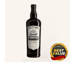 Cutty Sark Prohibition Edition Blended Scotch Whisky 750ml $31