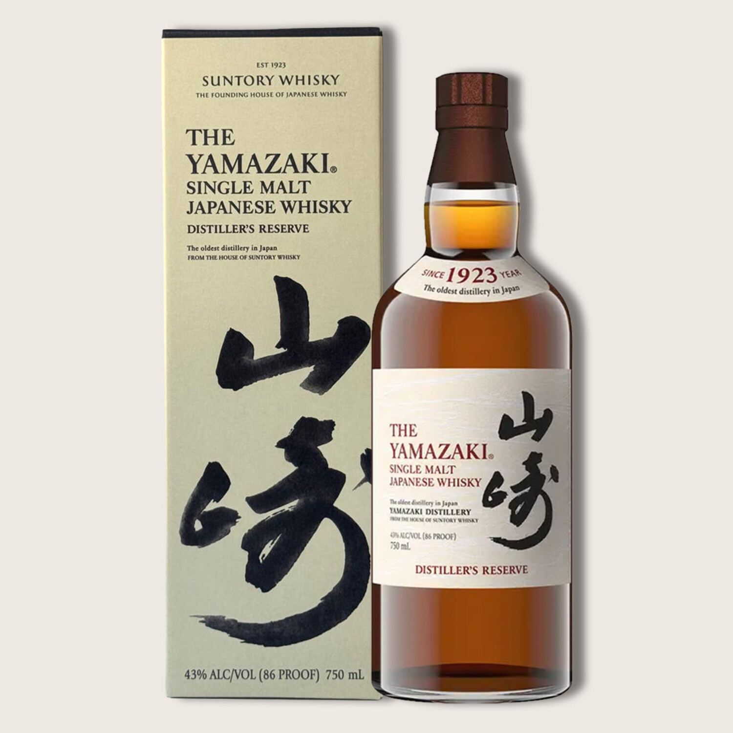 The Yamazaki Distiller's Reserve Single Malt Whisky 700ml $89