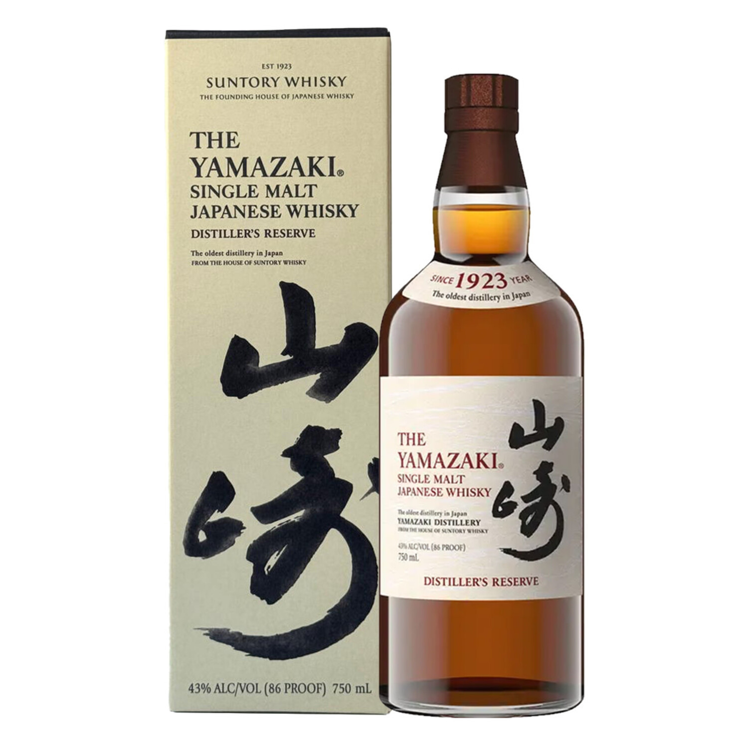 The Yamazaki Distiller's Reserve Single Malt Whisky 700ml $89