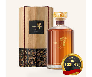 Suntory Hibiki 40Yr Japanese Whisky 響 700ml $43999 - Uncle Fossil