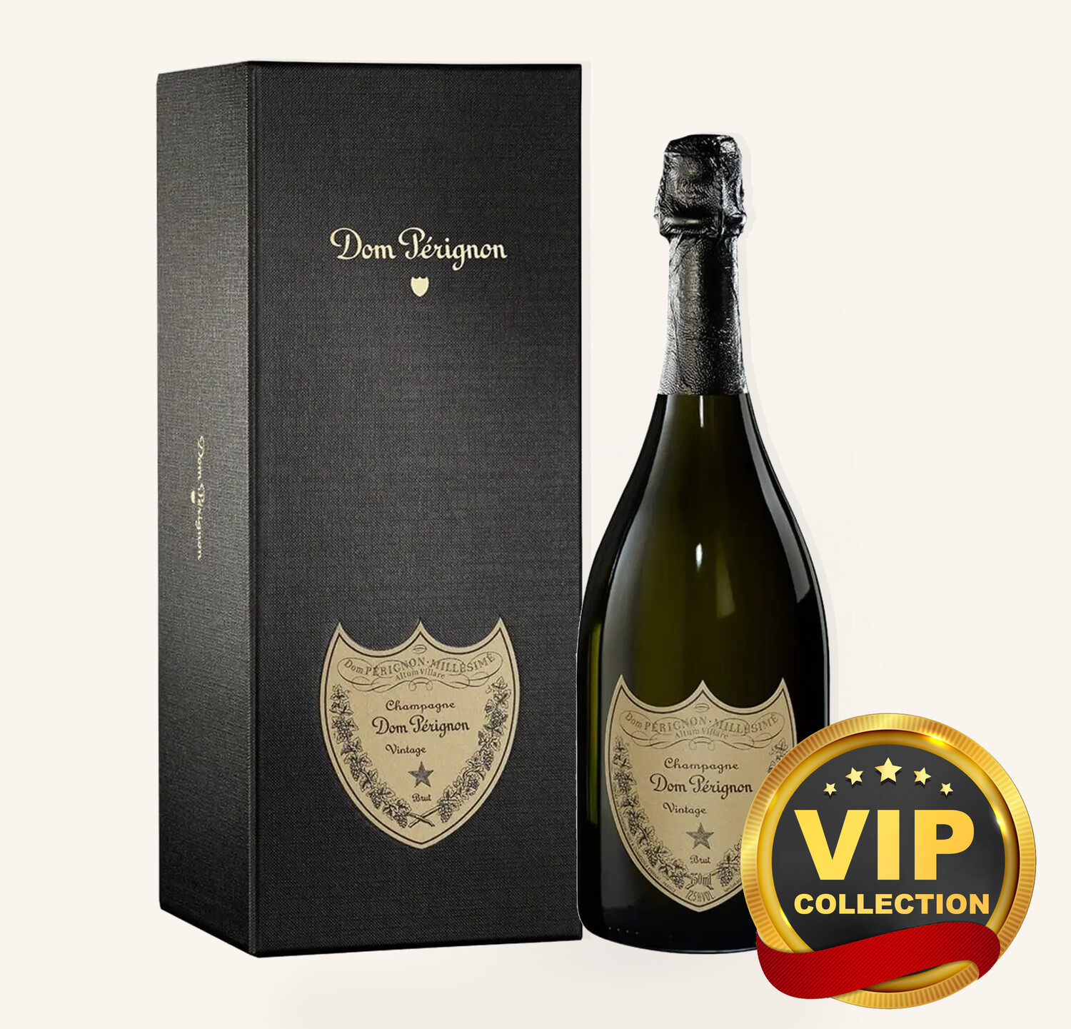 Dom Pérignon シャンパン 750ml ギフトボックス付き Dom Perignon Brut Champagne with Institutional Gift Box 2015 $291