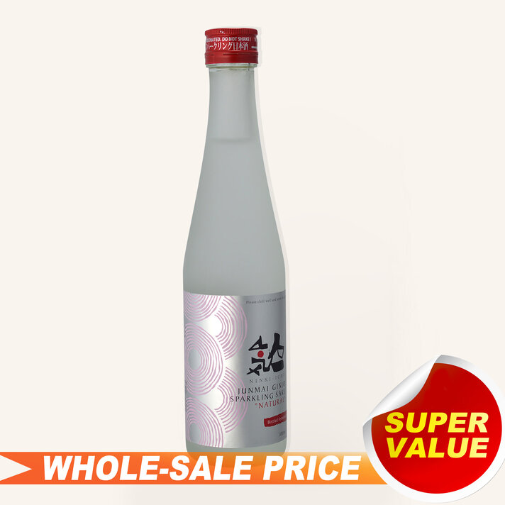 Jozen Aged Junmai Ginjo Pink 720ml 上善如水 $29 - Uncle Fossil