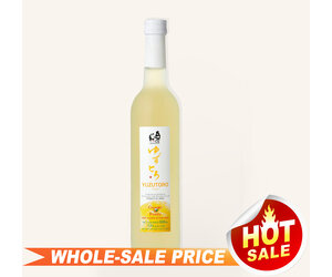Okunomatsu Tokubetsu Yuzutoro Yuzu Sake 500ml $35 - Uncle Fossil