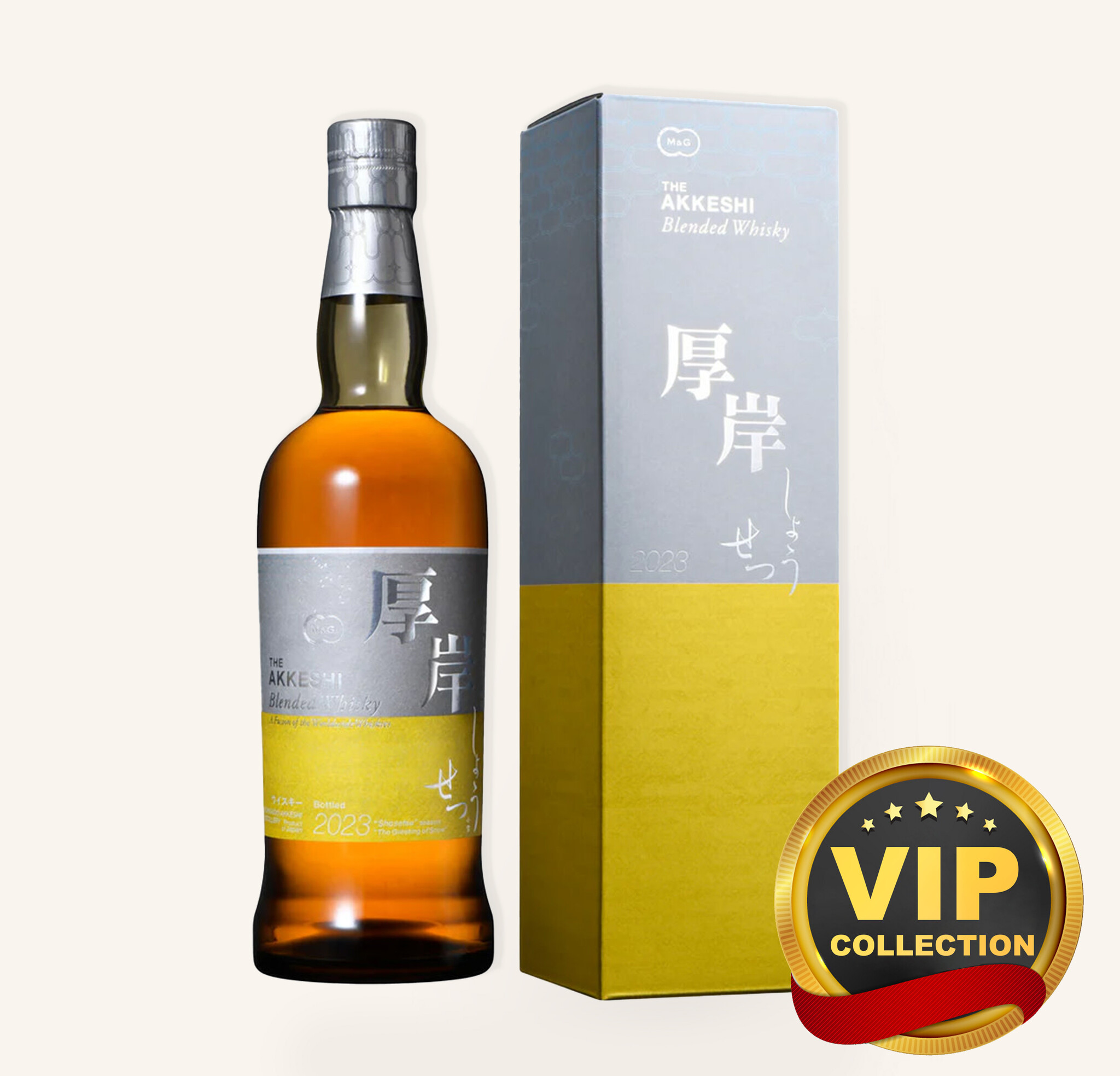 Akkeshi Distillery Shosetsu The Greeting of Snow Blended Whisky