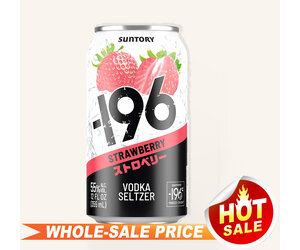 The Suntory 196 Cocktails-Other Vodka Seltzer Strawberry 355ml $4