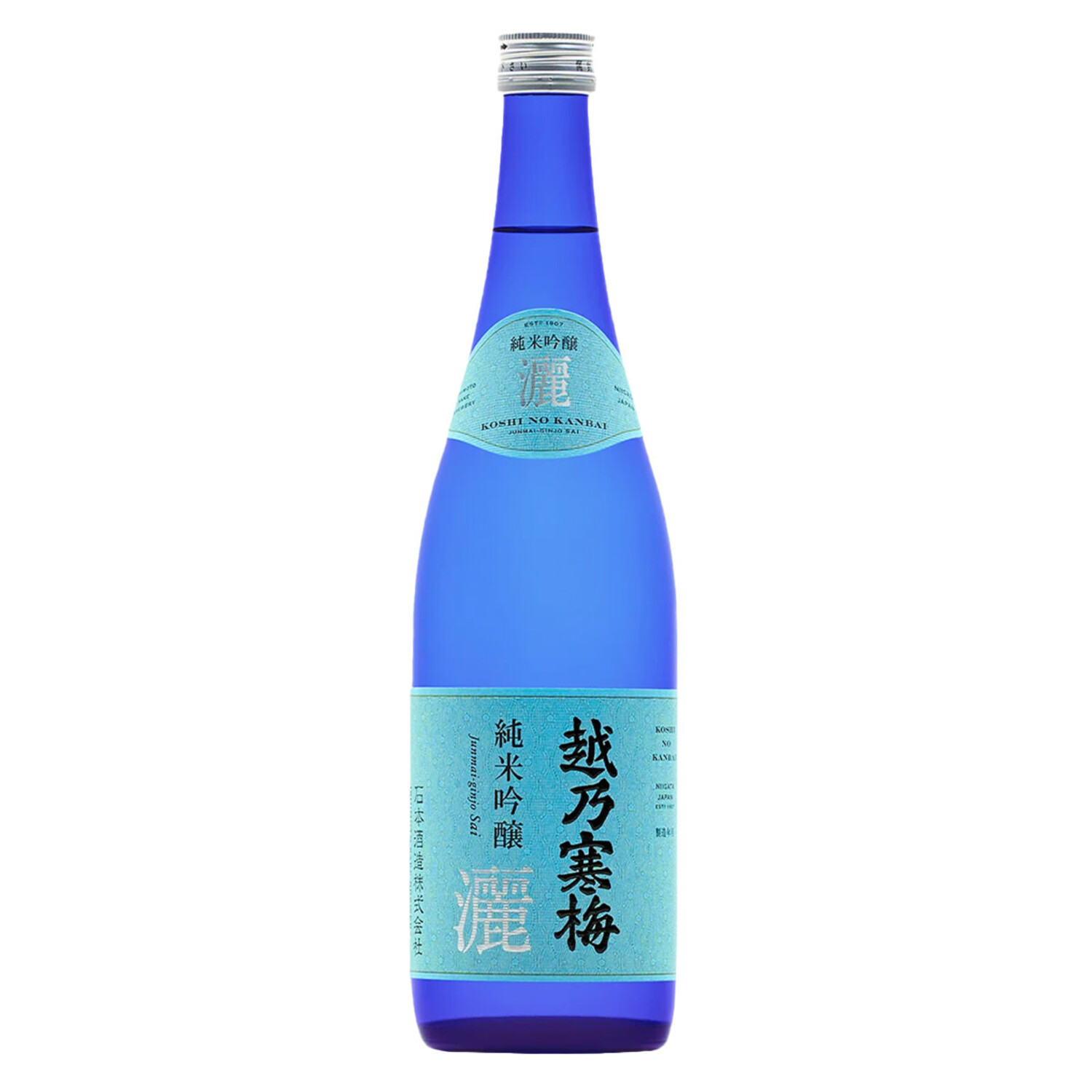 Koshi no Kanbai Sai Blue River Junmai Ginjo Sake 720ml $34 - Uncle