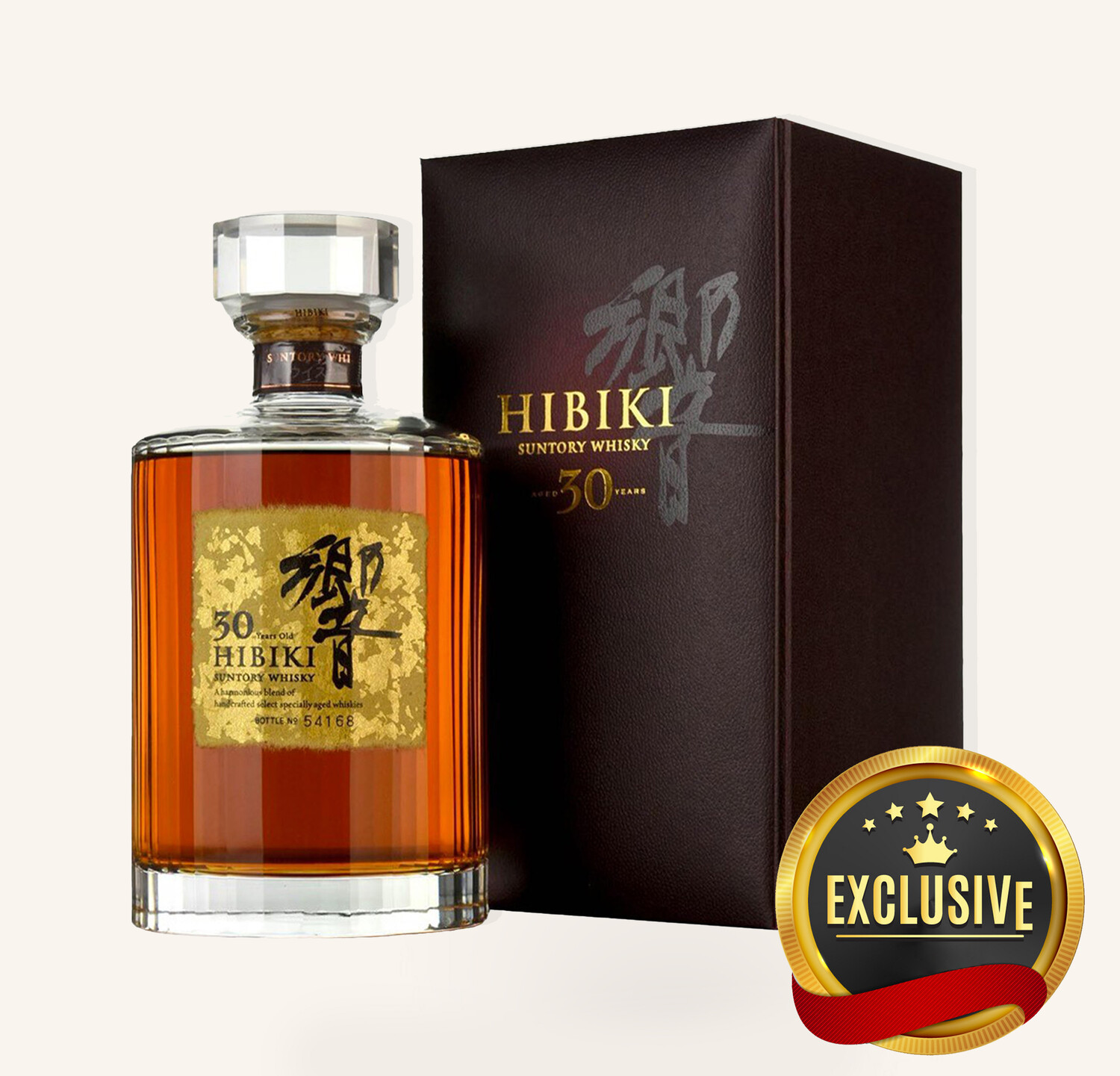 Suntory Hibiki 30Yr Japanese Whisky 響 700ml $5999 - Uncle Fossil