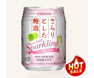 Choya Sarari Sparkling Soda 250ml $3 - Uncle Fossil Wine&Spirits