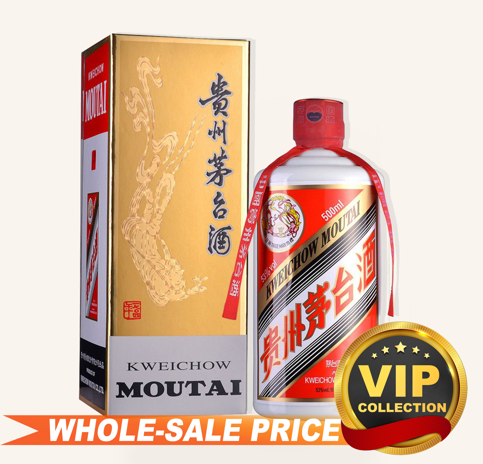 Kweichow Moutai (Dragon Year) ABV 53% 500ml — The Liquor
