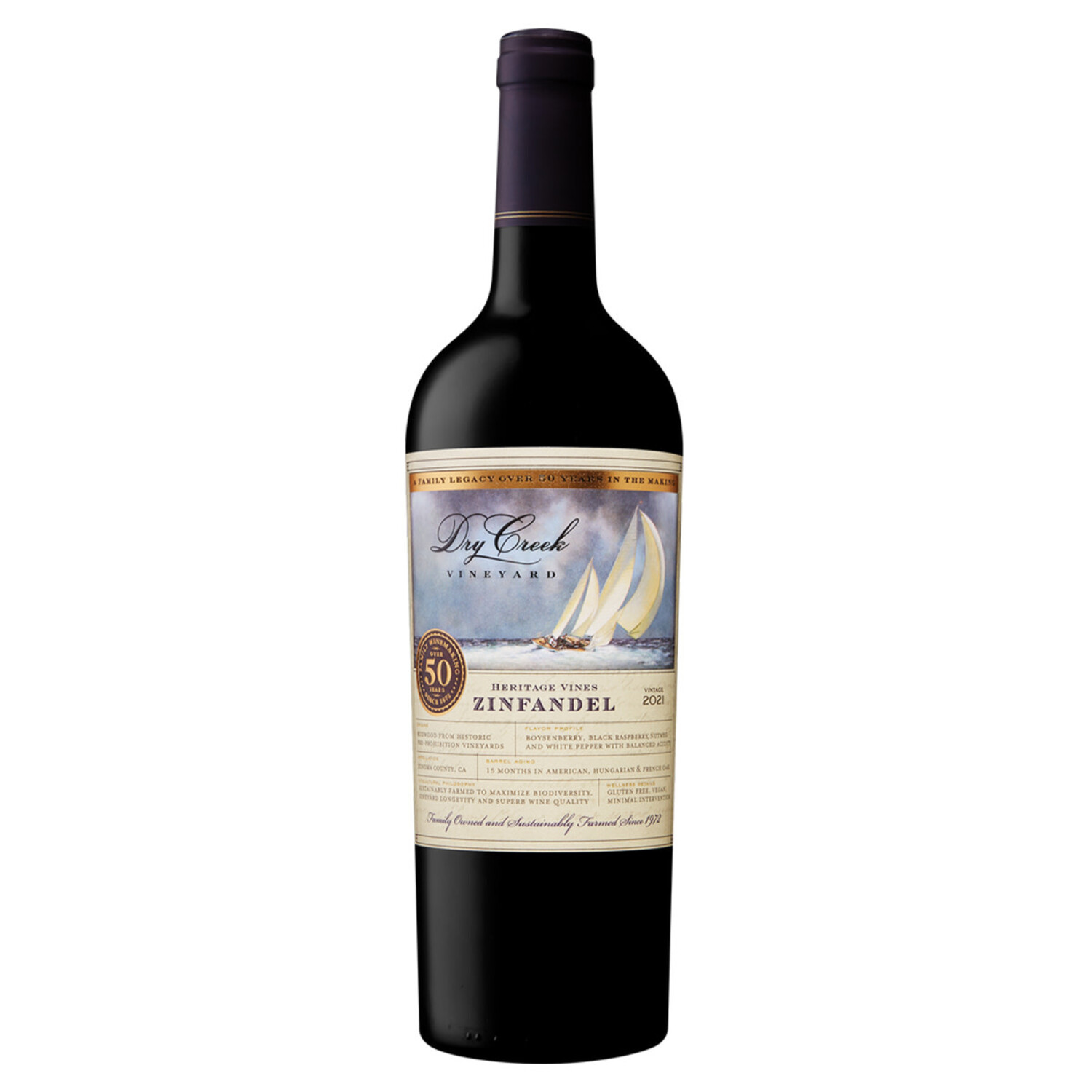 Dry Creek Vineyard Heritage Vines Zinfandel Sonoma 2021 $26