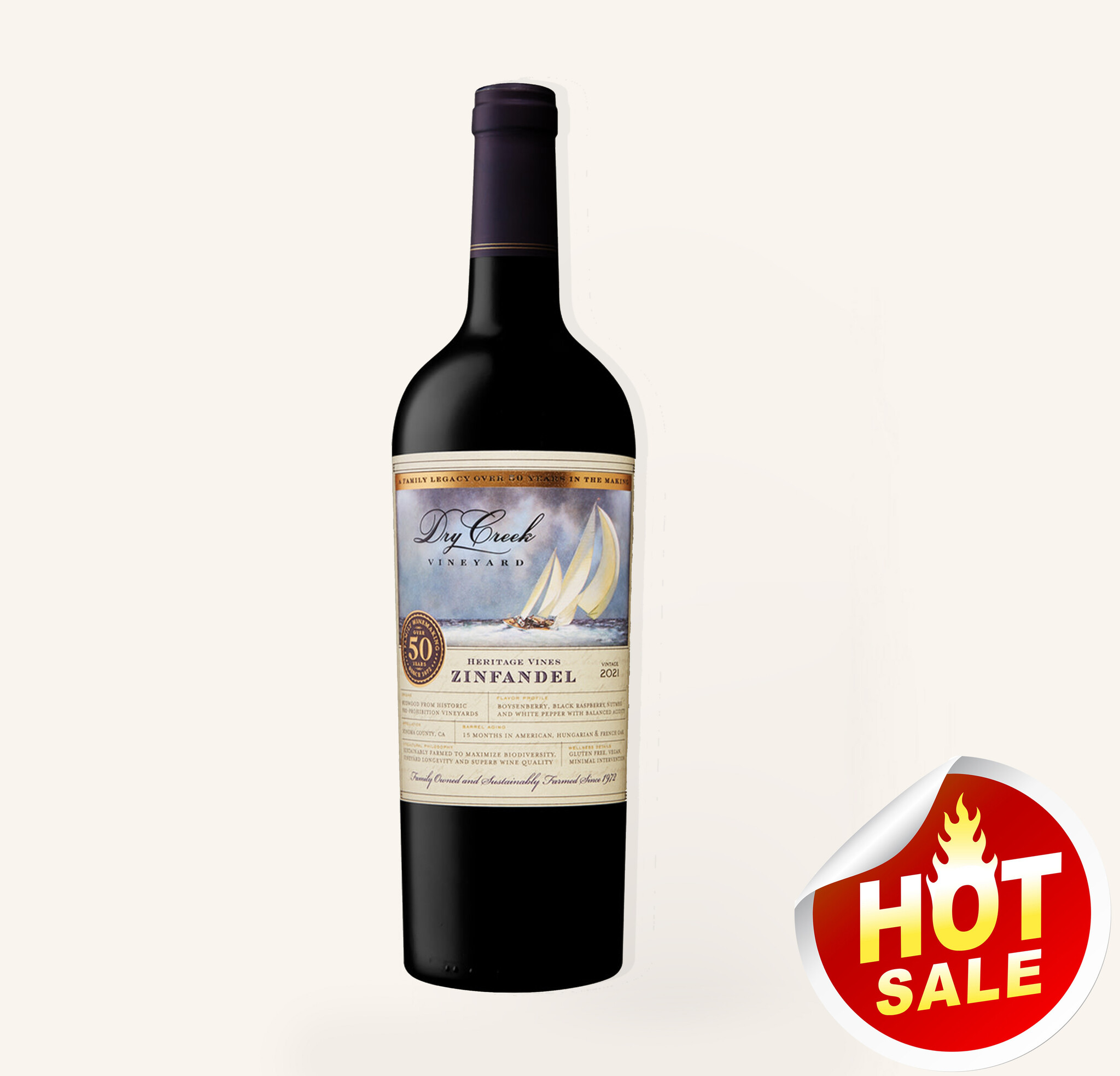 Dry Creek Vineyard Heritage Vines Zinfandel Sonoma 2021 $26
