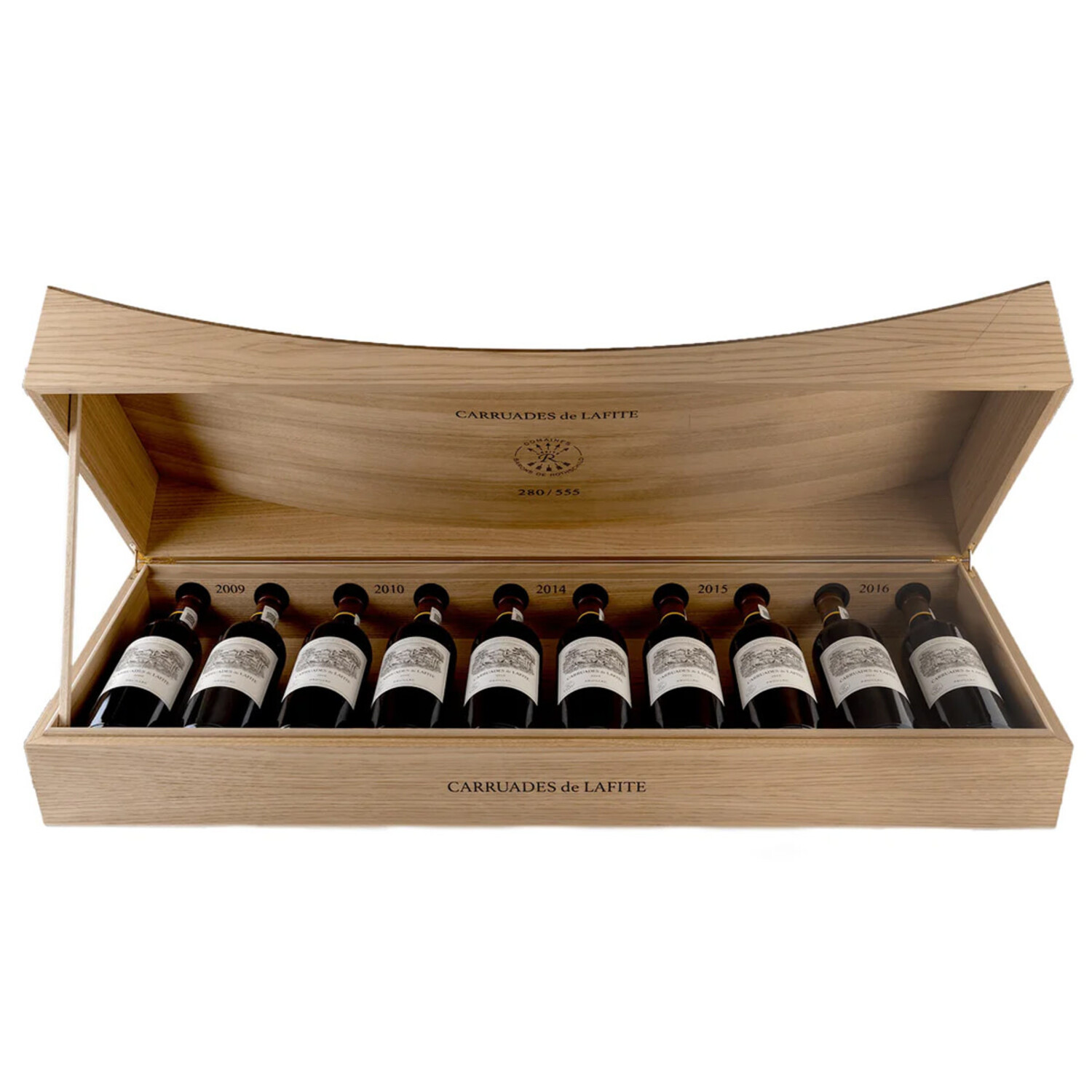Carruades De Lafite The Curve 2009,2010,2014,2015,2016 2 of each