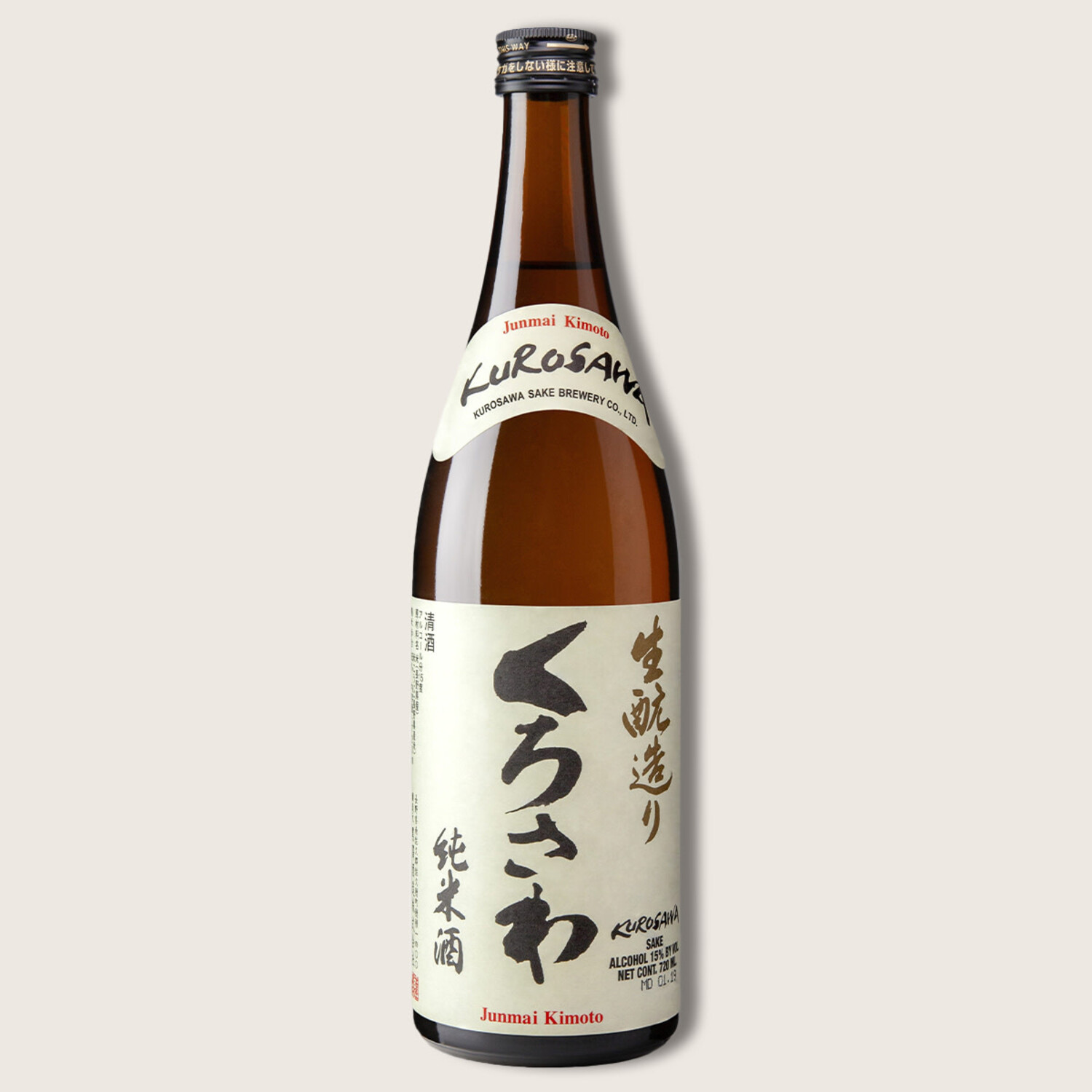 Kurosawa, “Junmai ”Junmai Kimoto 純米酒720ml $24 - Uncle